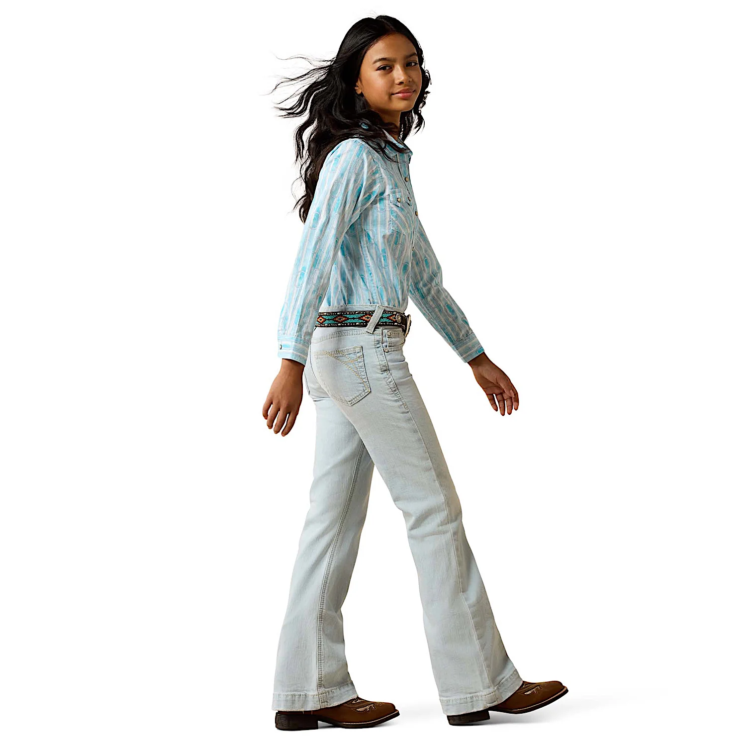 Ariat Girl's Fiona Trouser Jeans - Illinois - Image 3
