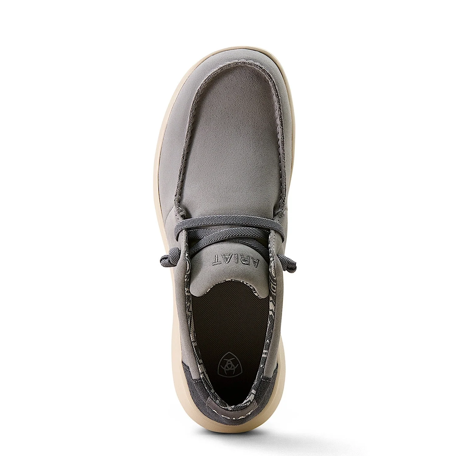 Ariat Men's Hilo Shoe - Castlerock Grey Suede - Image 4
