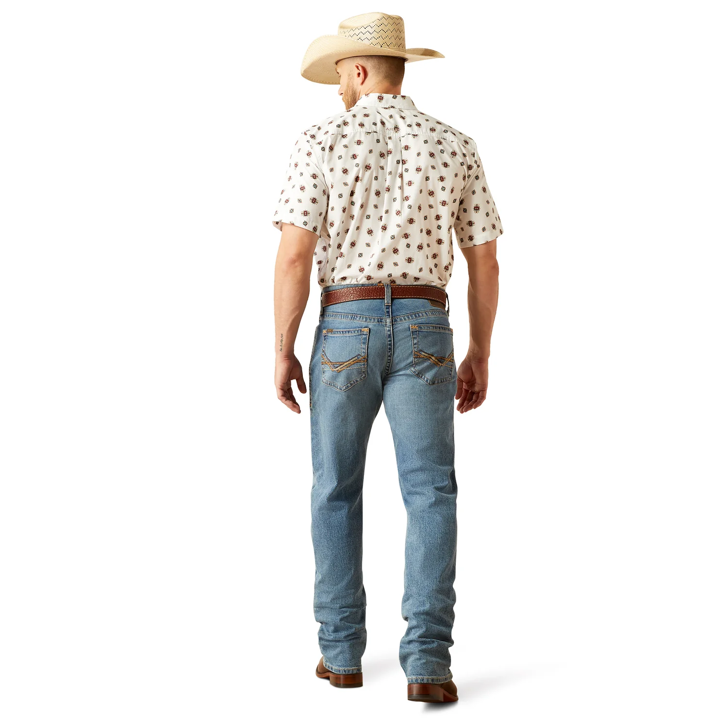 Ariat Men's M2 Relaxed Bennet Boot Cut Jeans - Logan - Image 2