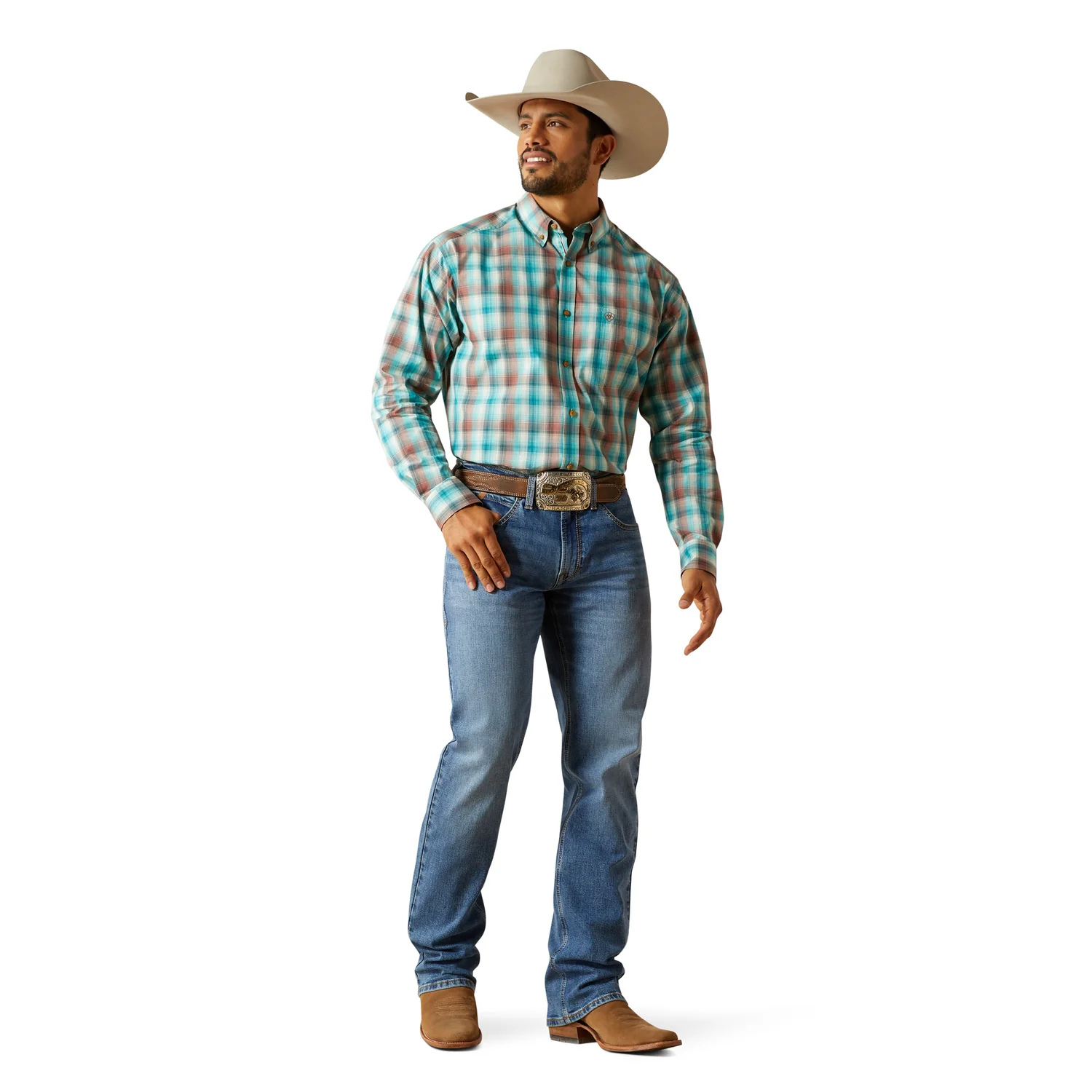 Ariat Men's M4 Boot Cut Jean - Pickett Abner - Image 6