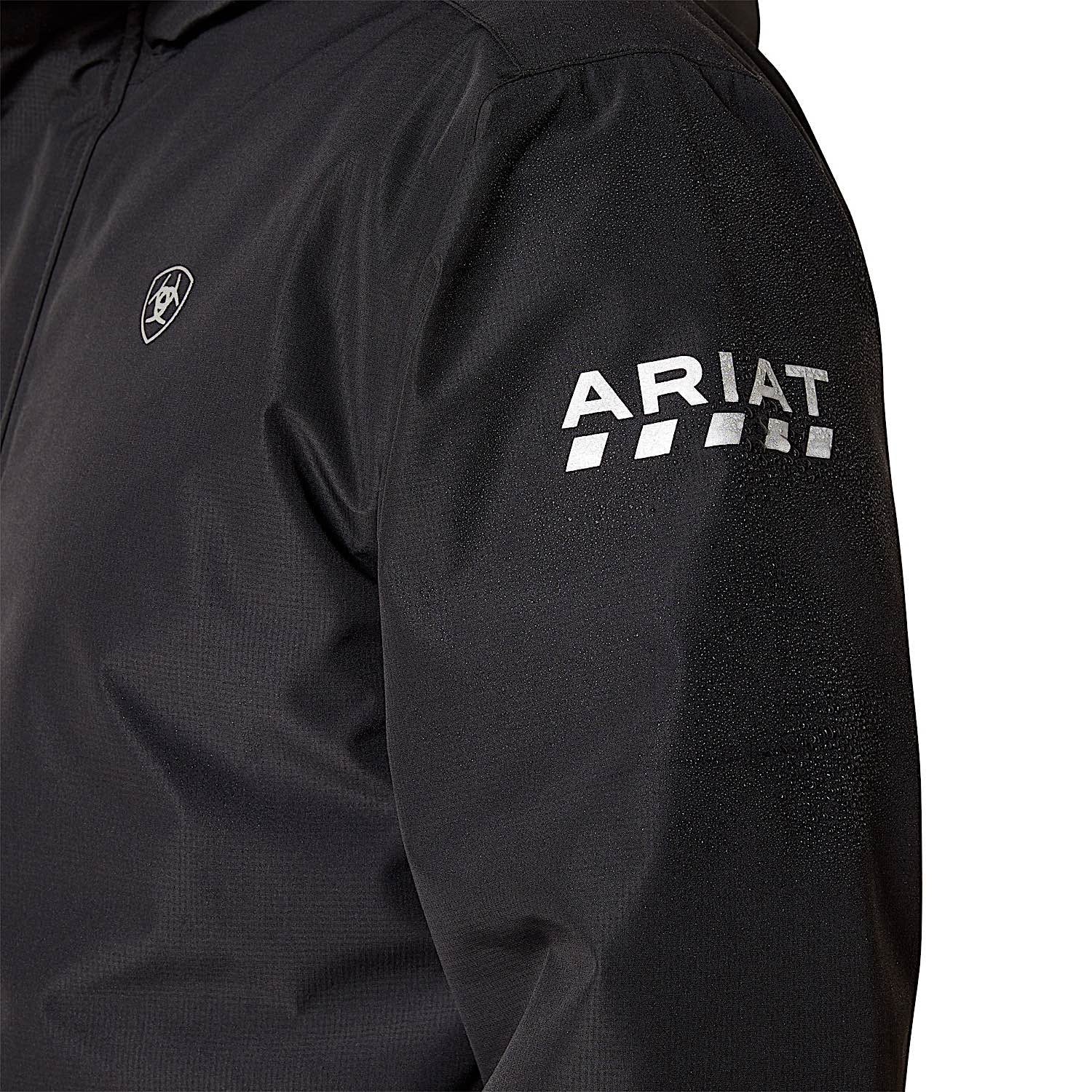 Ariat Men's Rebar Stormshell H20 Jacket - Black - Image 6