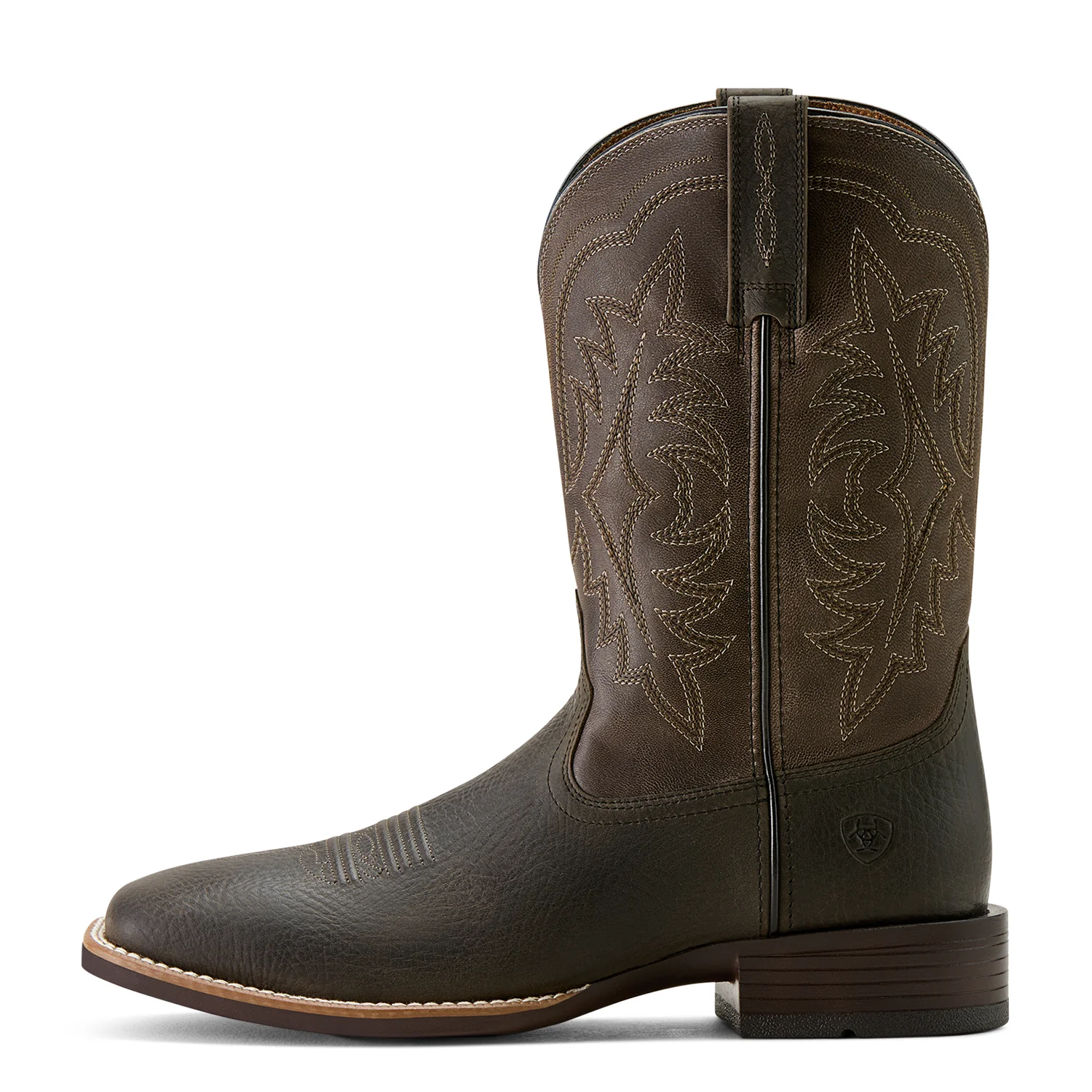 Ariat Men's Ryden Ultra Western Boot - Smokey Brown/Dustry Taupe - Image 3