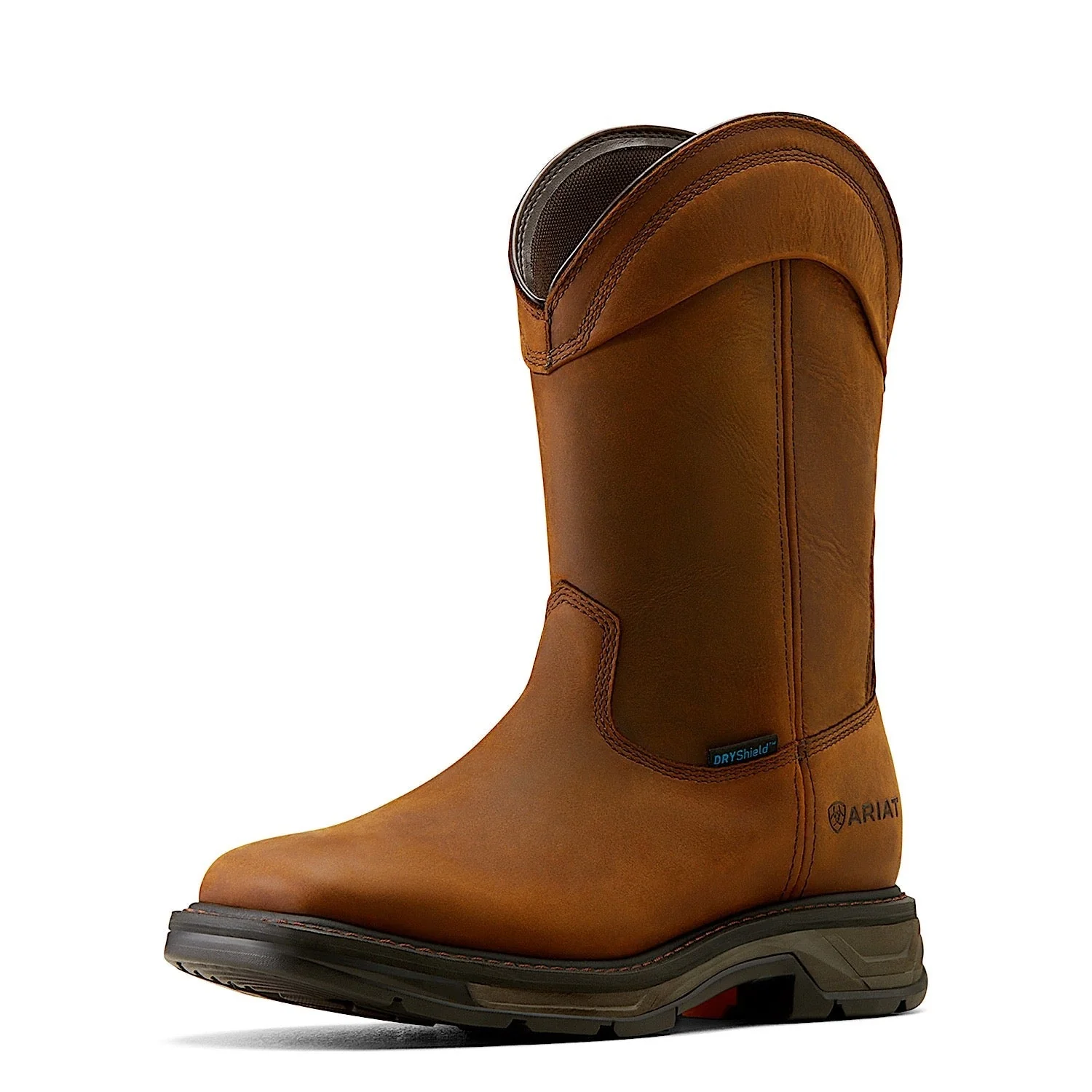 Ariat Men's Workhog XT Wellington H2O Work Boot - Distressed Brown