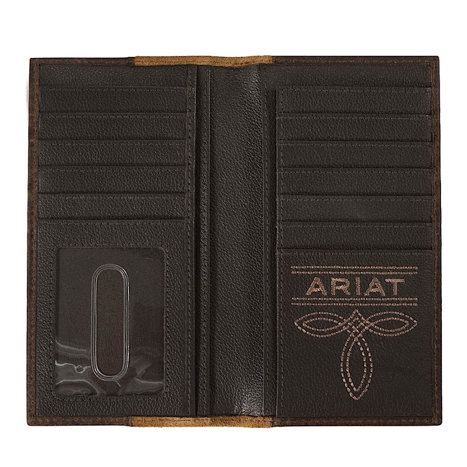 Ariat Rodeo Wallet - Roughout Tan - Image 2