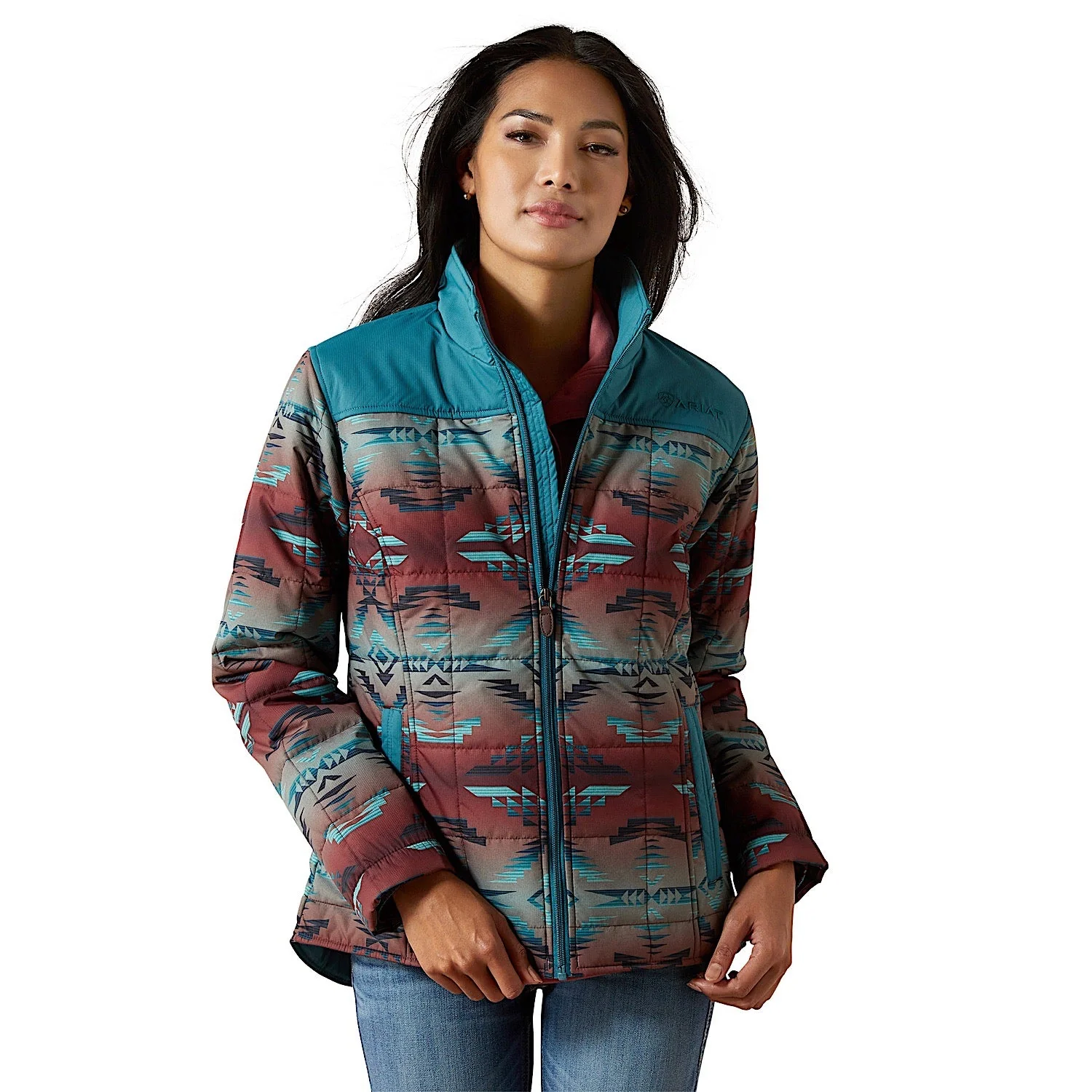 Ariat Women's Crius Insulated Jacket - Dragonfly/Inez Blanket Print