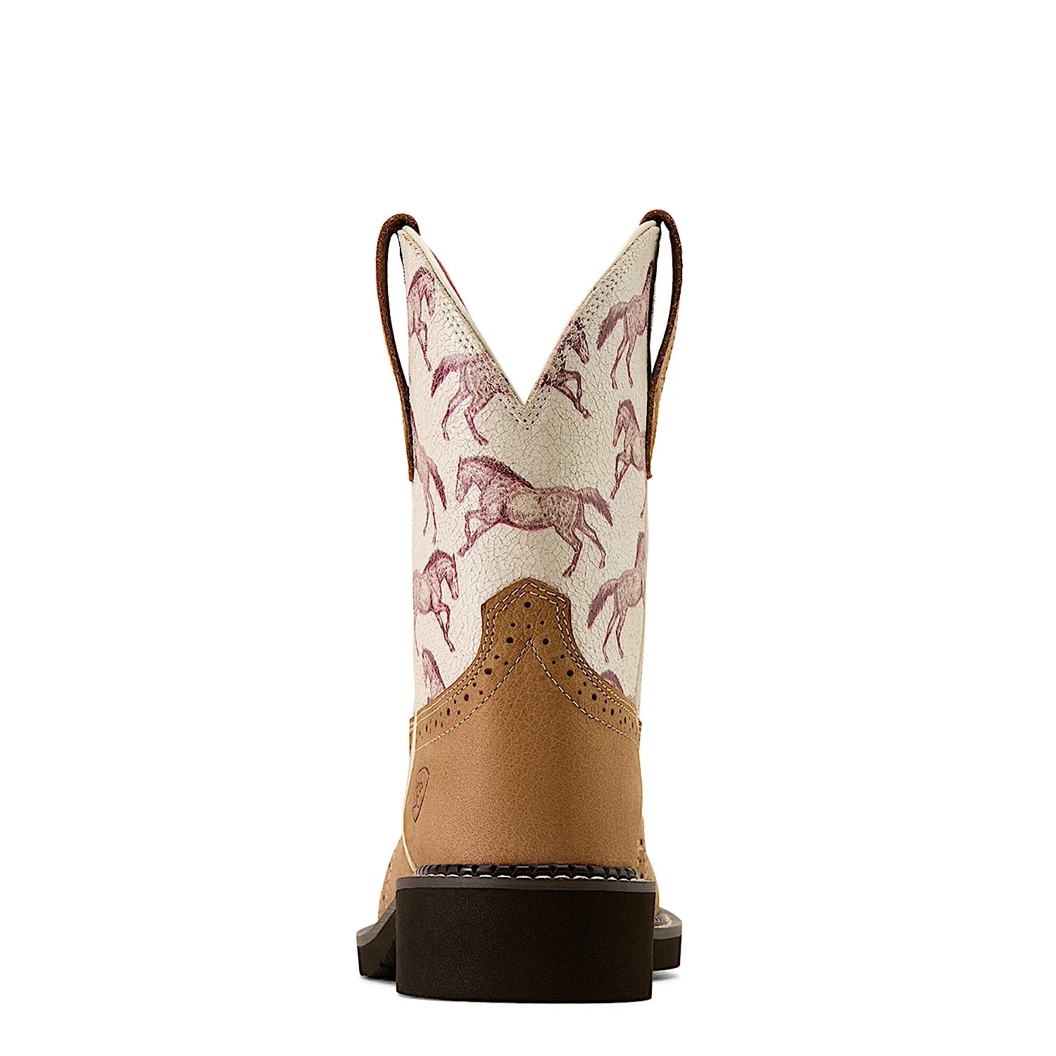 Ariat Women's Fatbaby Heritage Farrah Western Boot - Dusted Brown/Sepia Stampede - Image 5