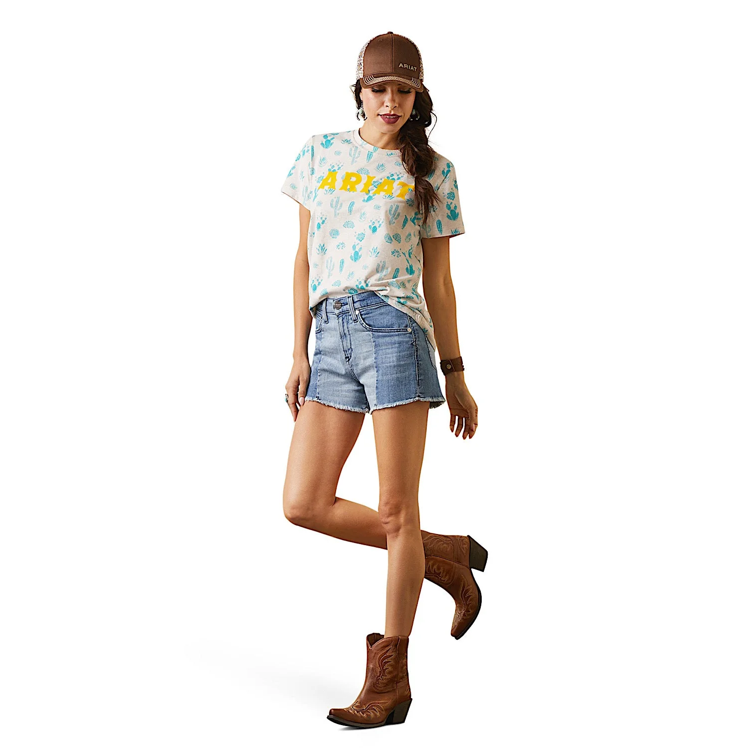 Ariat Women's Jazmine 3" Shorts Blue Shades