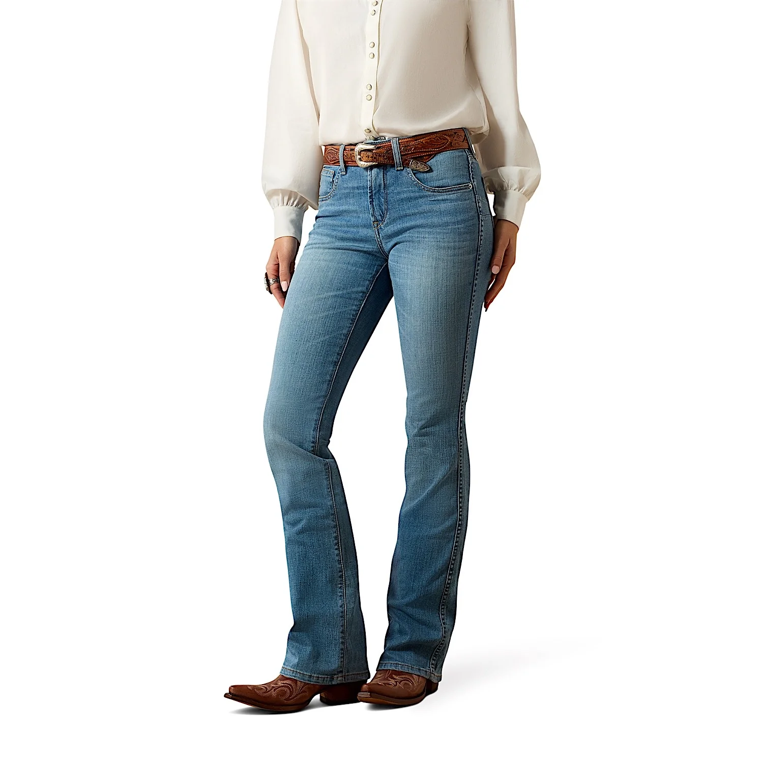 Ariat Women's Lorena High Rise Boot Cut Jeans - Tennessee