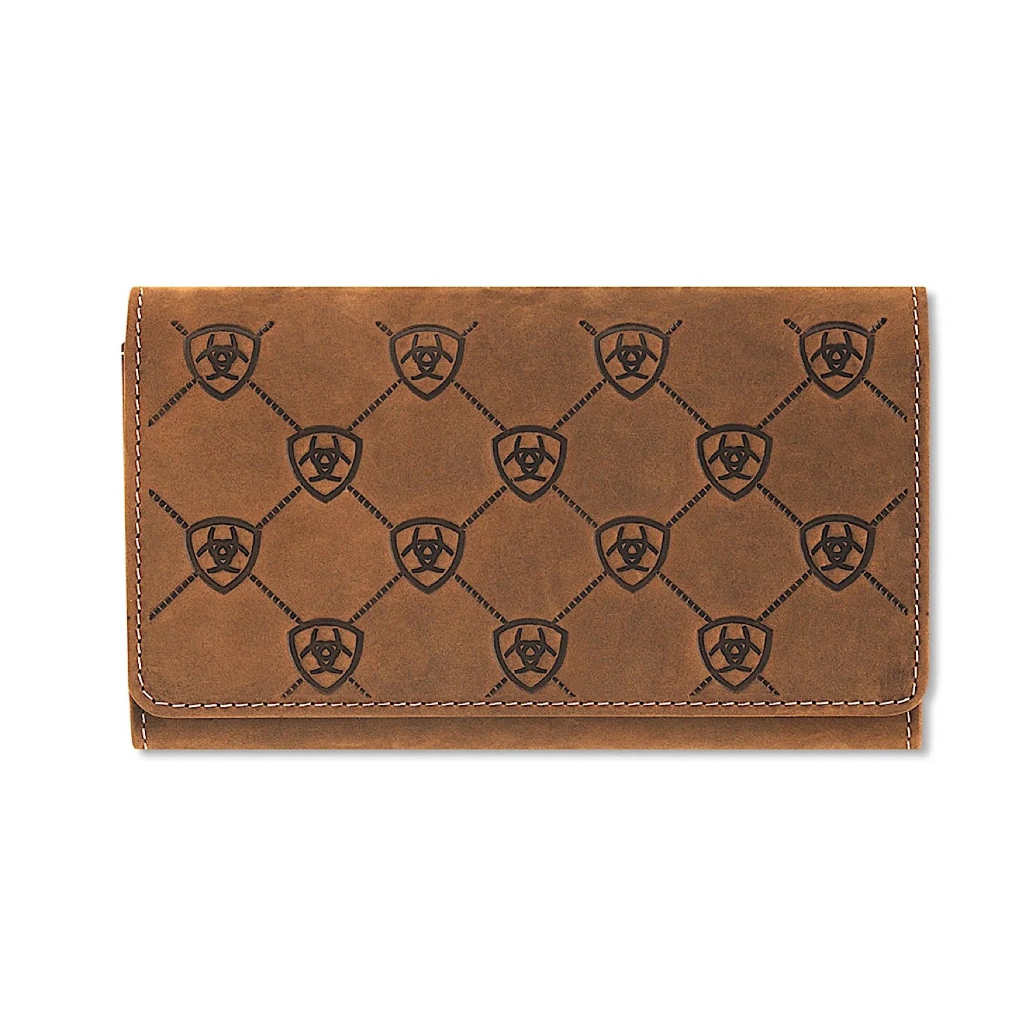 Ariat Women's Selma Wallet - Medium Brown