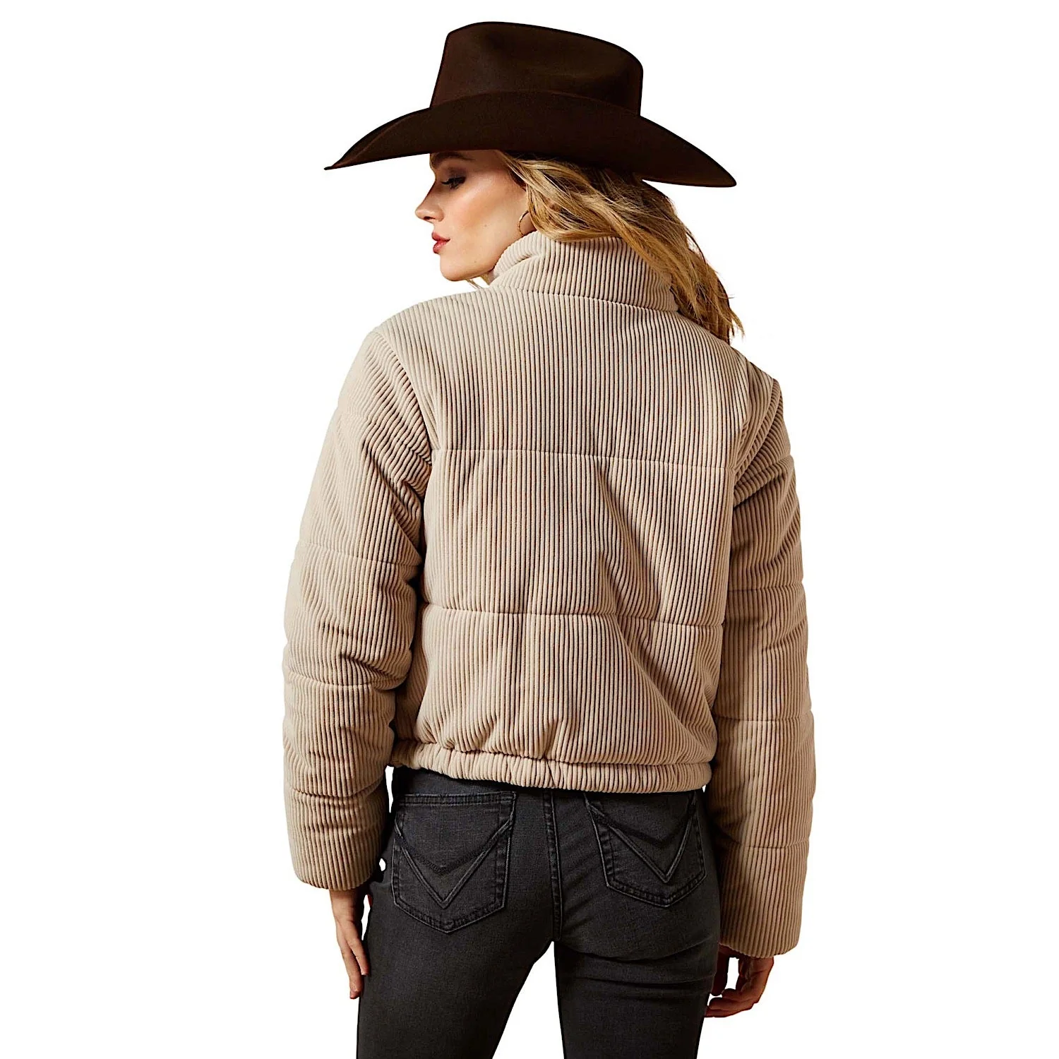 Ariat Women's Swirls Puffer Jacket - String - Image 2