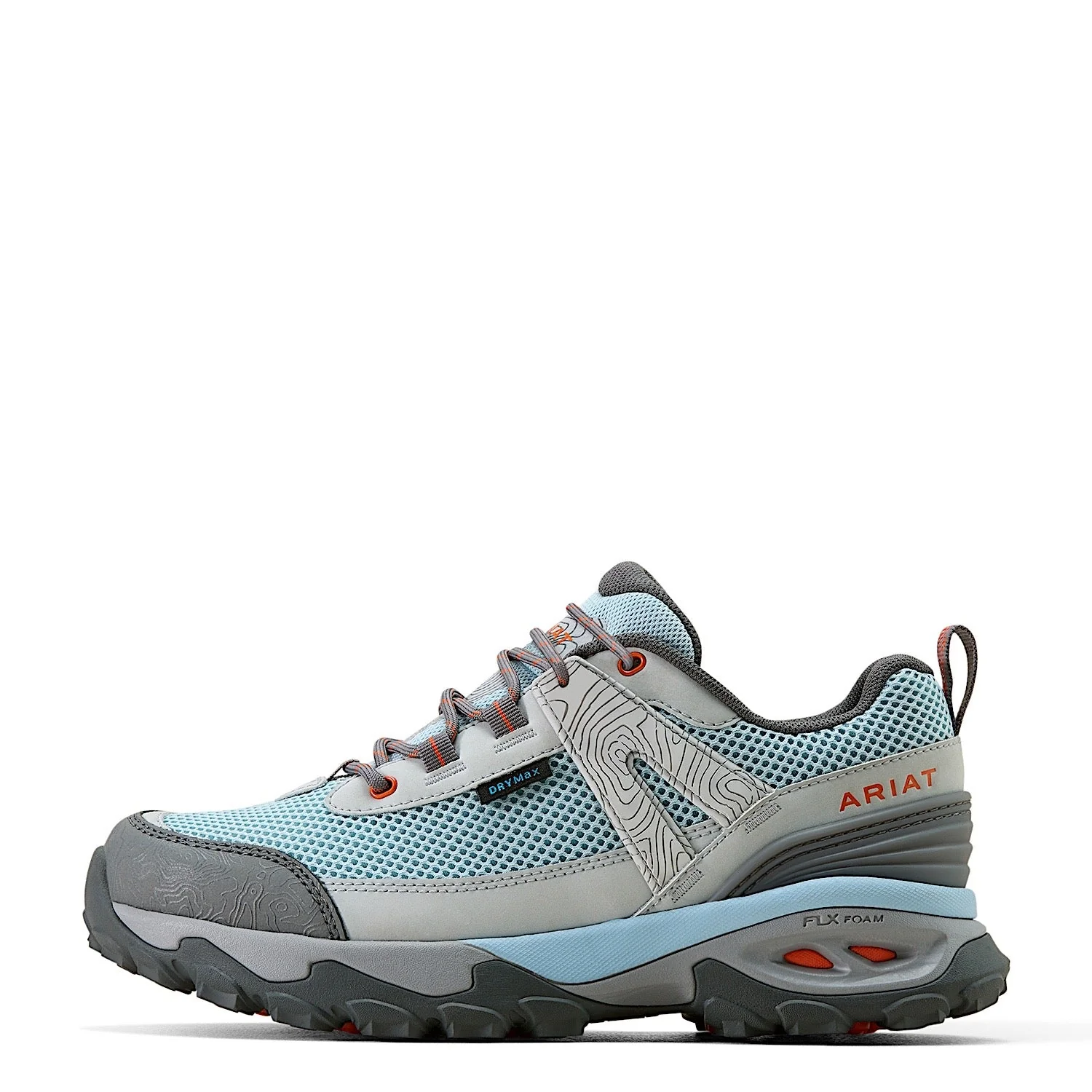 Ariat Women's Traverse Low Waterproof Hiking Shoe - Blue Breeze - Image 2