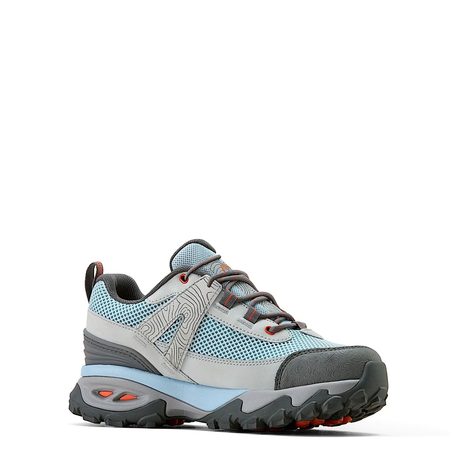 Ariat Women's Traverse Low Waterproof Hiking Shoe - Blue Breeze - Image 6