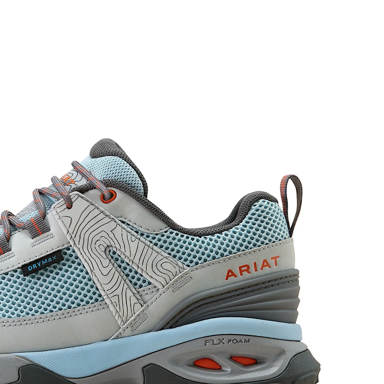 Ariat Women's Traverse Low Waterproof Hiking Shoe - Blue Breeze - Image 8