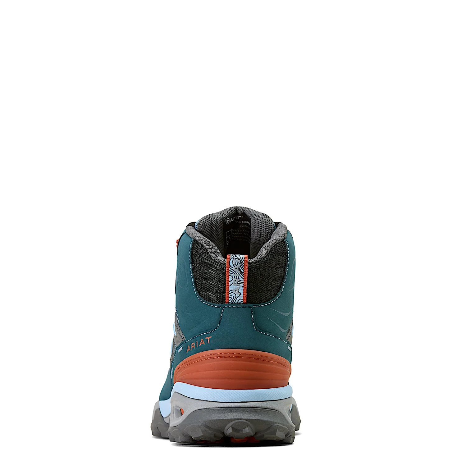 Ariat Women's Traverse Mid Waterproof Hiking Boot - Blue Depths - Image 3
