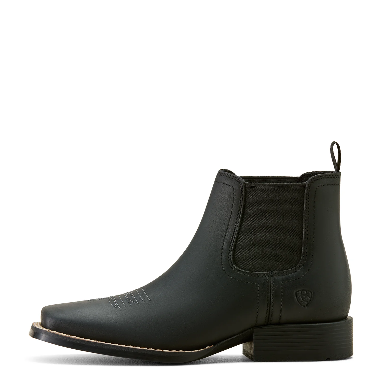 Ariat Youth Booker Chelsea Western Boot - Tricorn Black - Image 3
