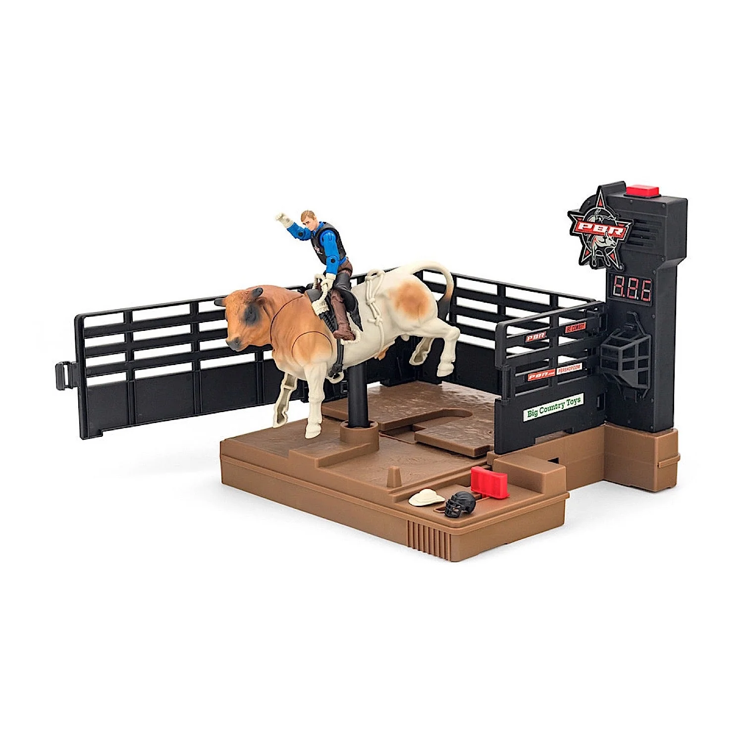 Big Country Toys PBR Bucking Bull & Rider - Image 5