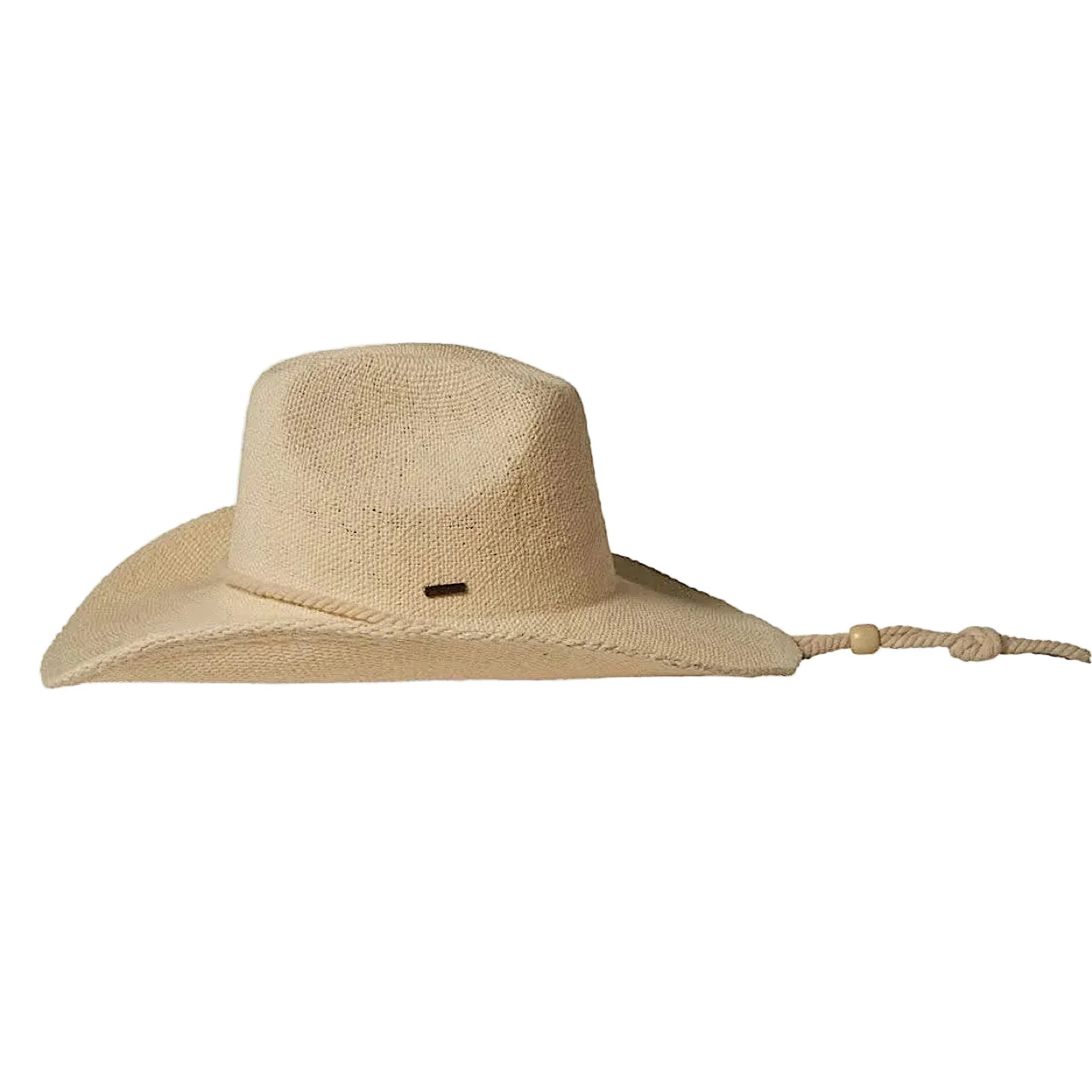 Brixton Women's Austin Straw Cowboy Hat - Bone - Image 3
