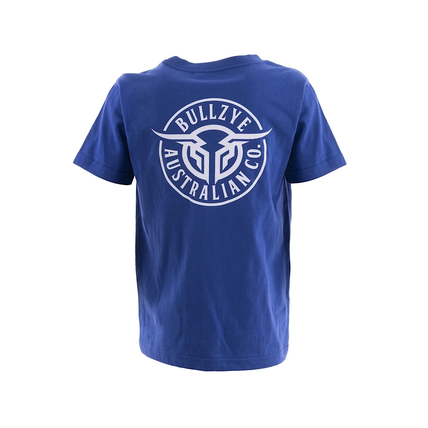 Bullzye Boy's Bullring Short Sleeve Tee Royal Blue - Image 2
