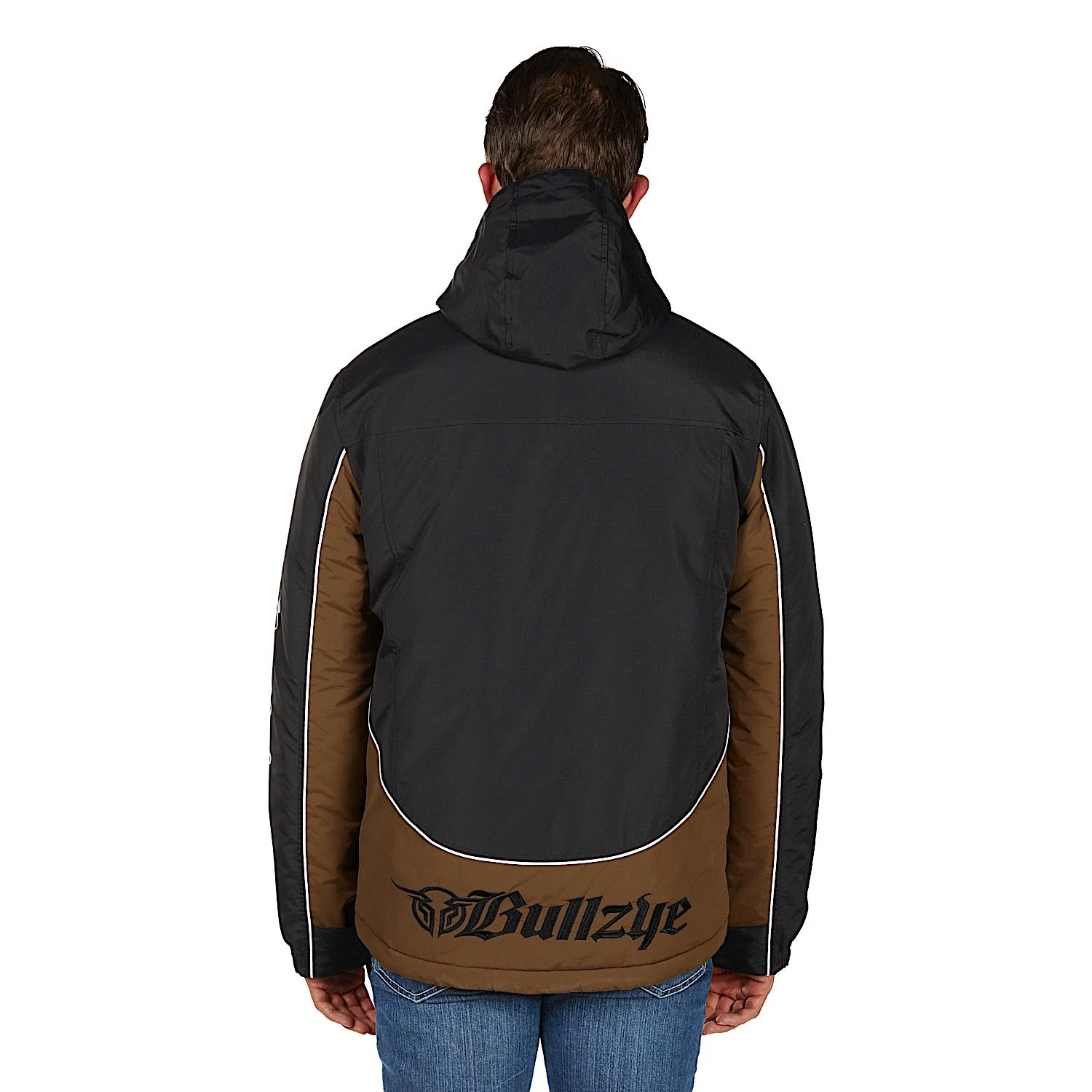 Bullzye Men's Bazooka Jacket - Black/Dark Tan - Image 3