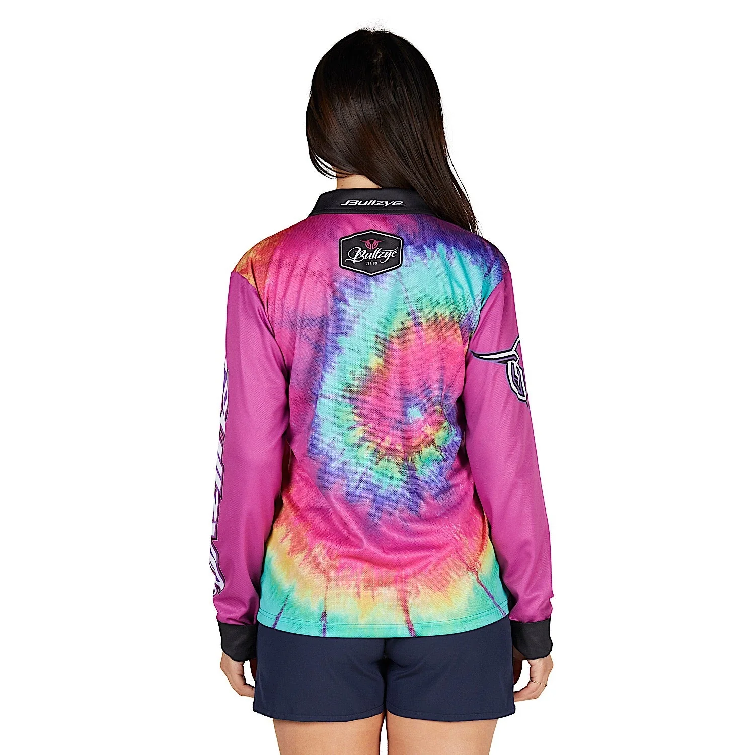 Bullzye Women's Narrative Long Sleeve Fishing Shirt - Multi - Image 5