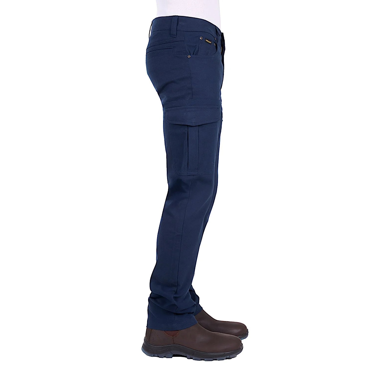 Hard Slog Men's Ben Cargo Pant - Navy - Image 2