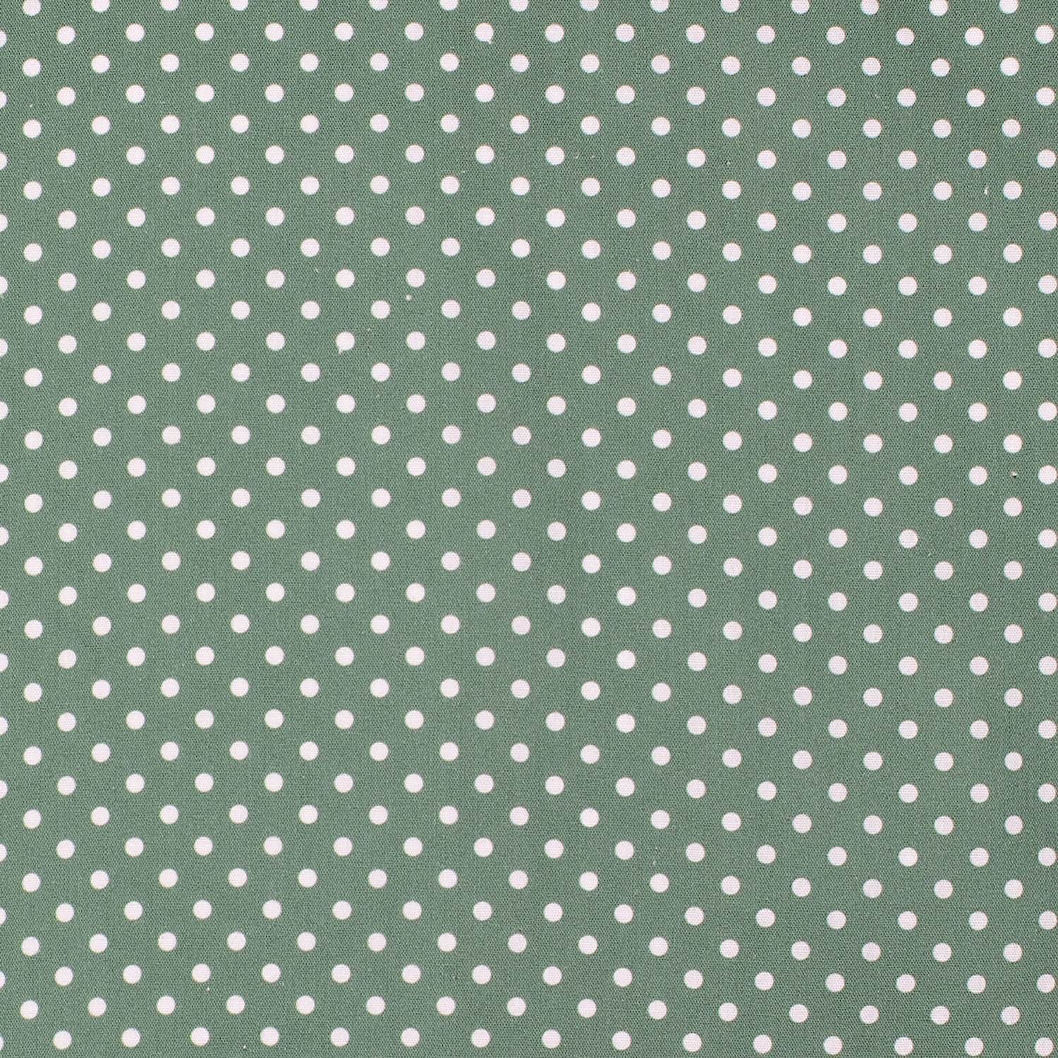Just Country Infant Frankie Short Sleeve Full Button Jumpsuit - Eucalyptus / White Mini Spots - Image 3