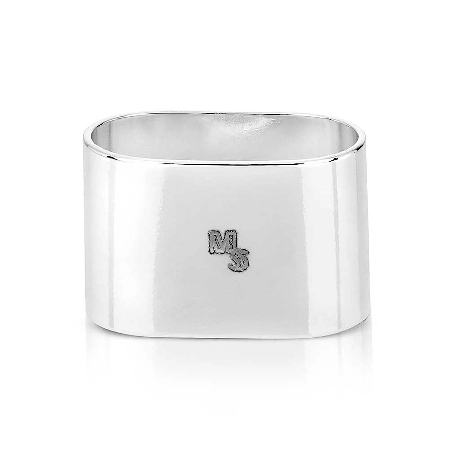 Montana Silversmiths Timeless Engraved Scarf Slide - Image 2