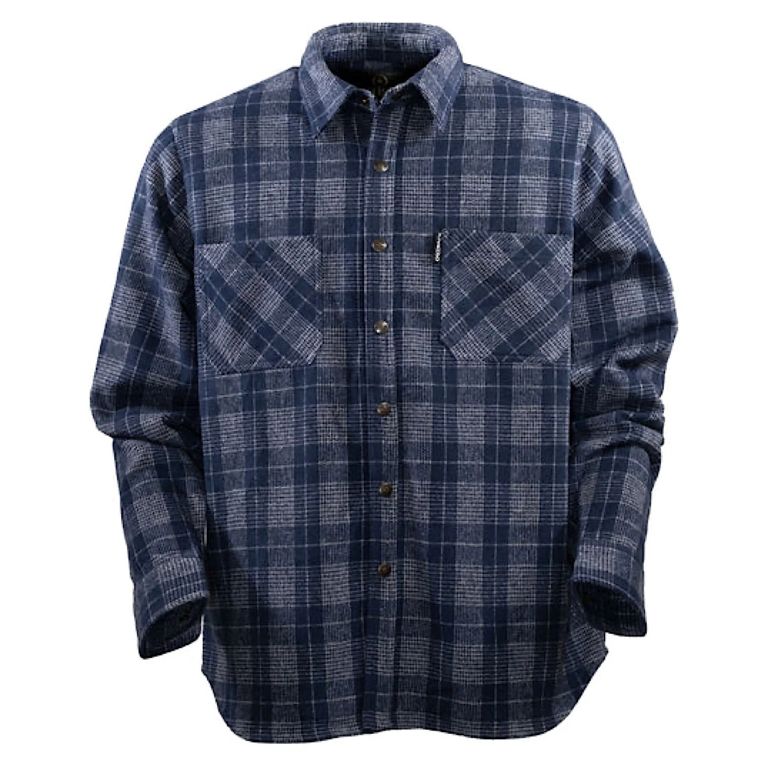 Outback Trading Men's Clyde Big Shirt - Grey