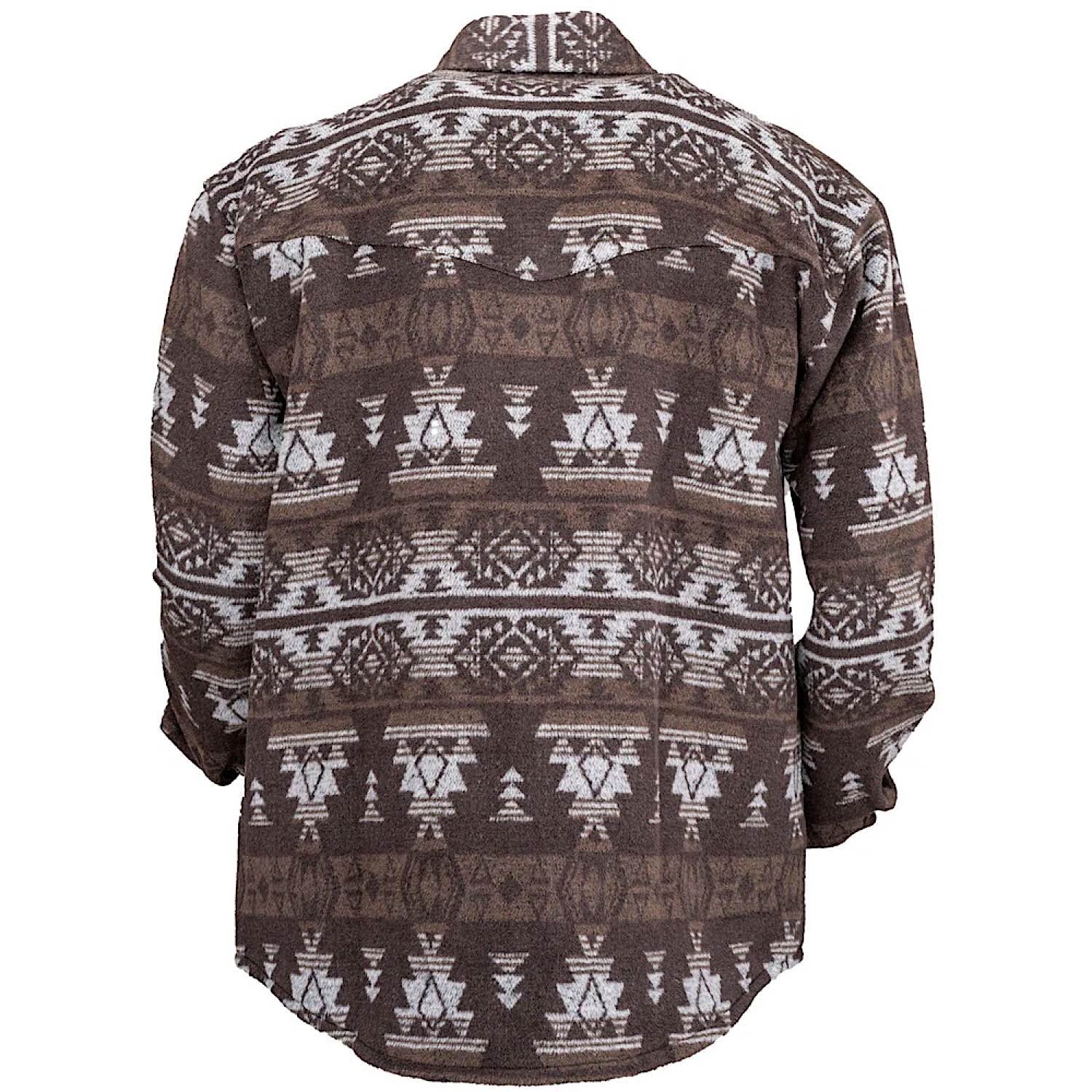 Outback Trading Men's Hudson Shirt Jacket - Brown - Image 2