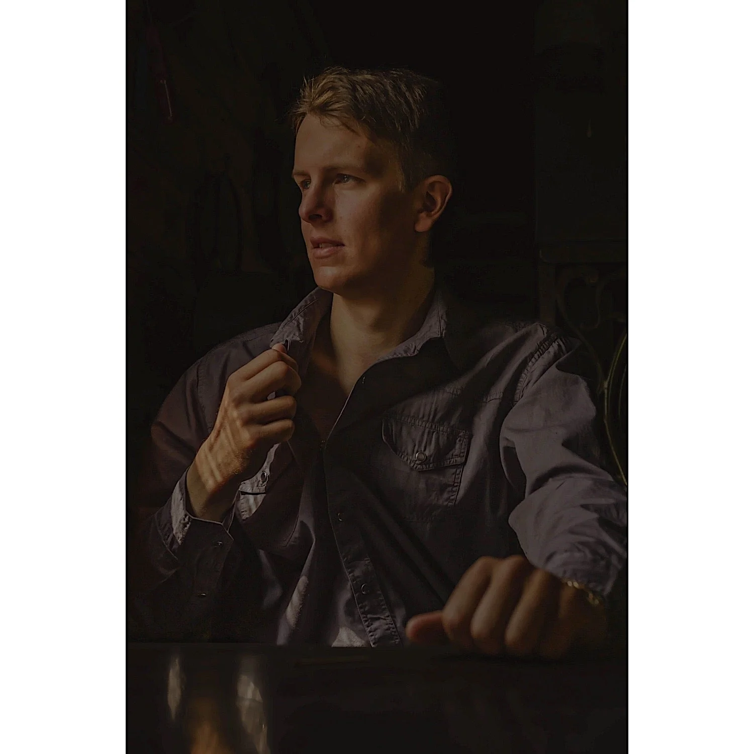 Outback Trading Men's Jack Shirt - Indigo - Image 2