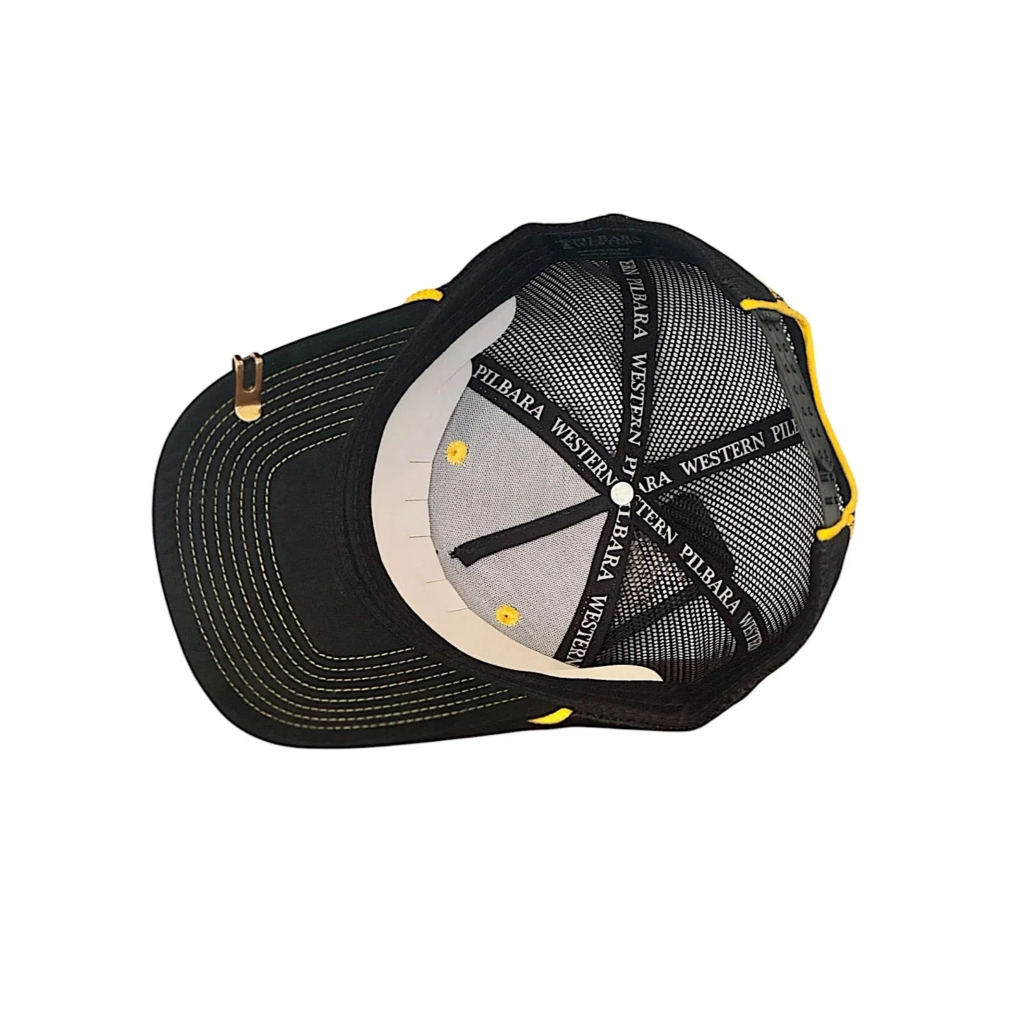 Pilbara Western Buffalo Cap - Black - Image 2