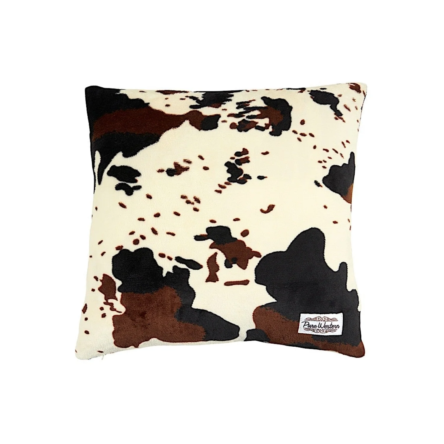 Pure Western Cow Print Snuggle Cushion - Cow Pattern