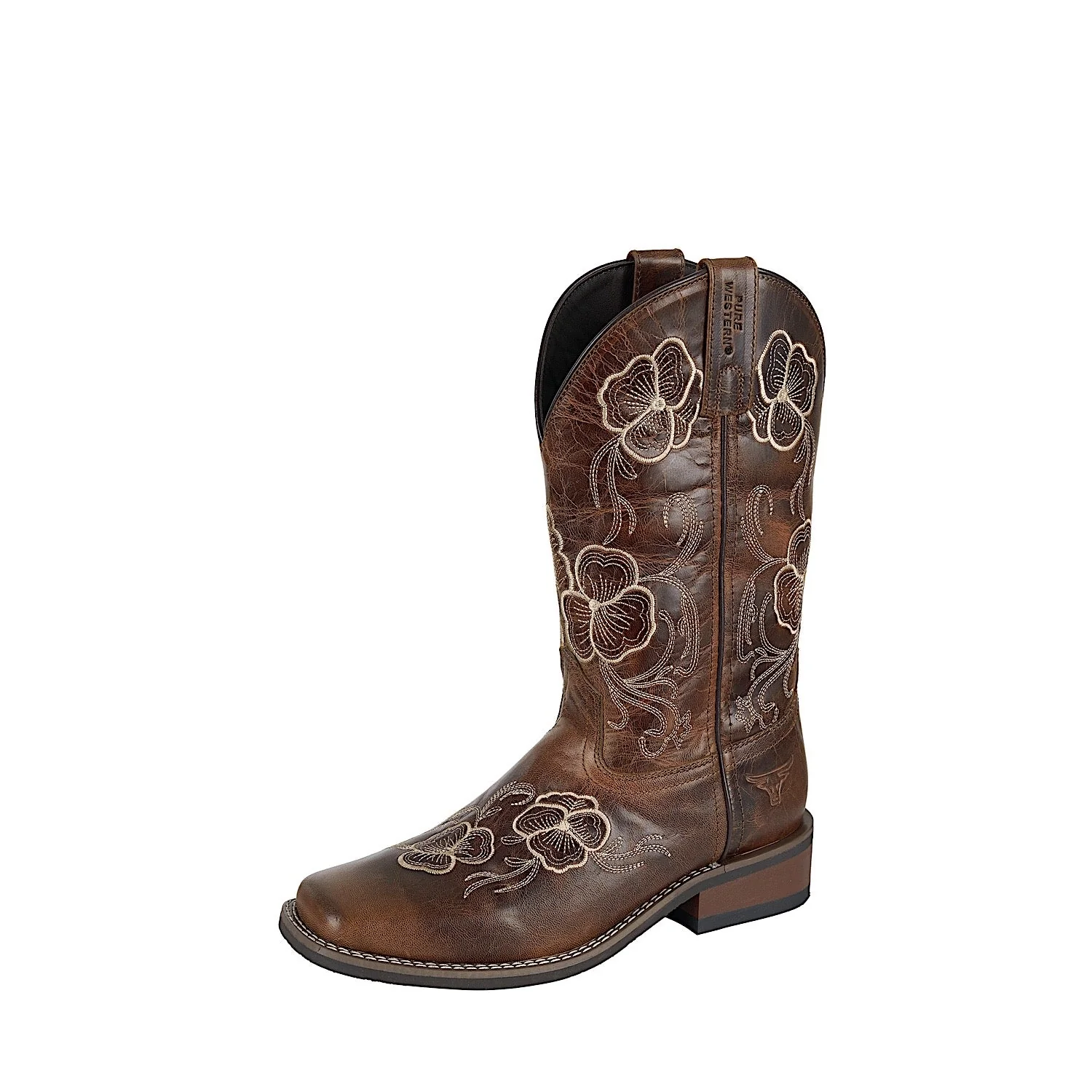 Pure Western Women's Brazos Boot - Dark Brown