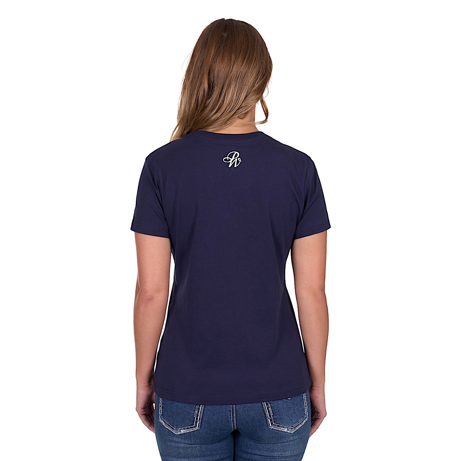 Pure Western Women's Sherry Tee - Navy - Image 3