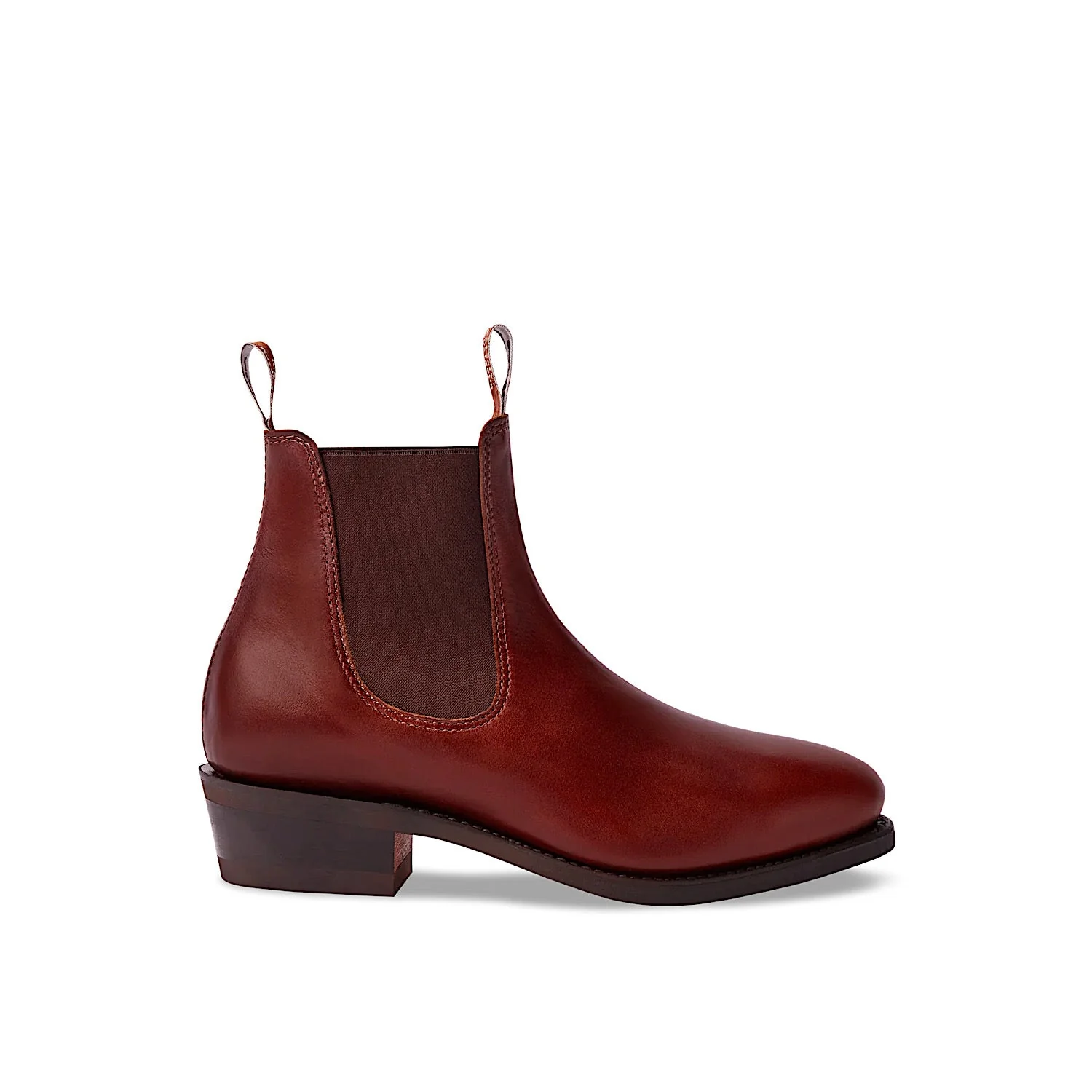 R.M. Williams Comfort Lady Yearling Boots - Mid Brown - Image 3