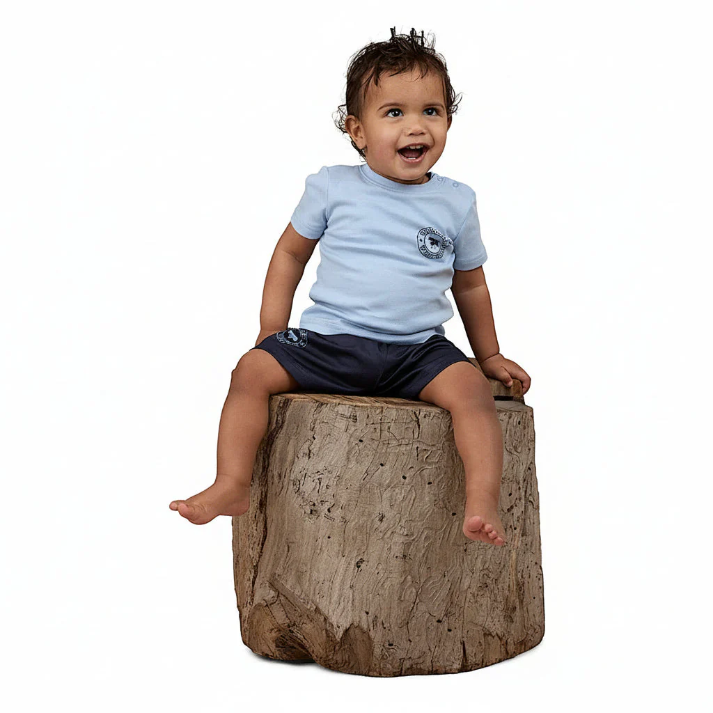 Ringers Western Babies Signature Bull T-Shirt - Blue/Navy