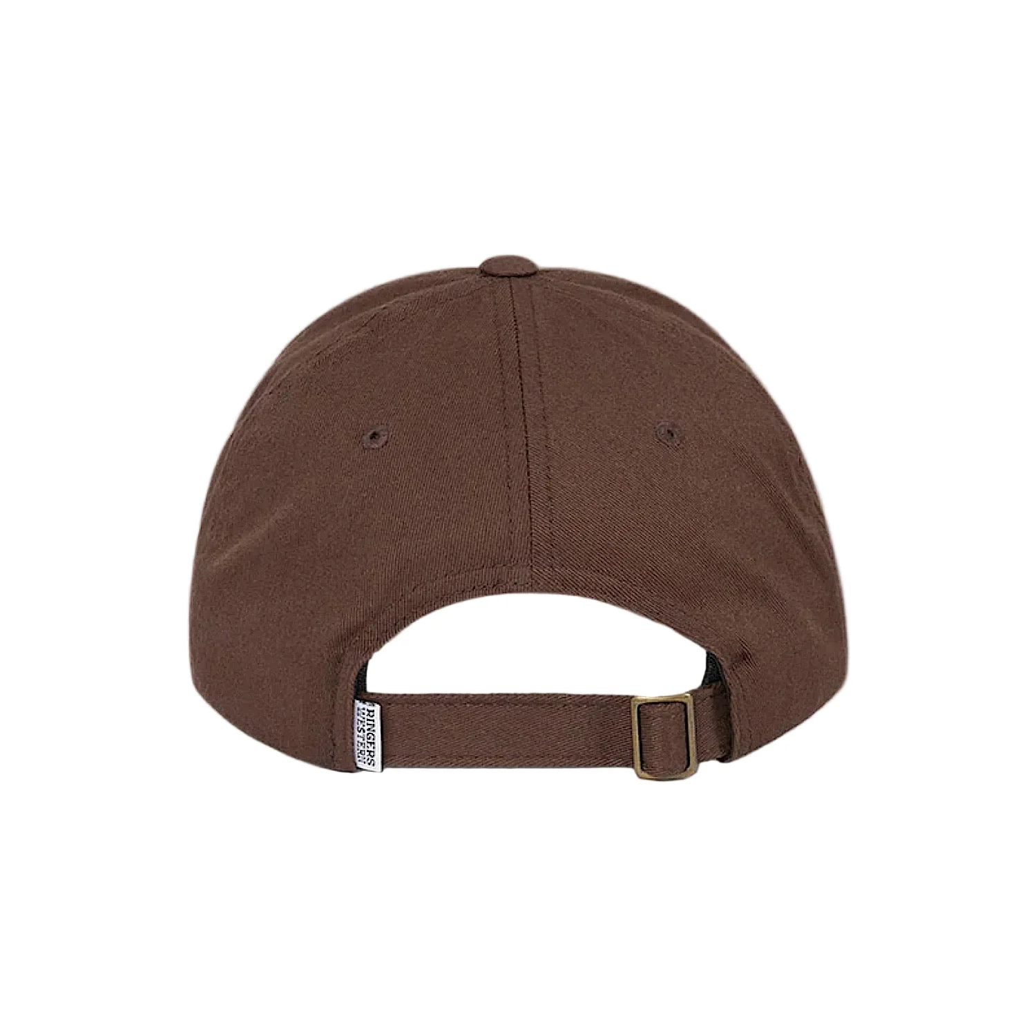 Ringers Western Hero Flexfit 110 Baseball Cap - Chocolate / Antique Brass - Image 3