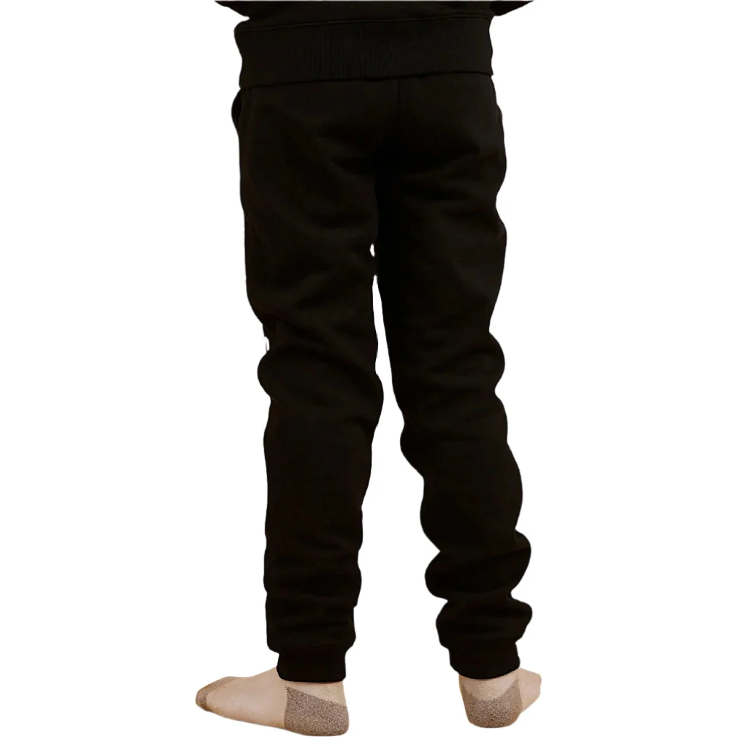 Ringers Western Kid's Durango Trackpants  - Black/White - Image 2