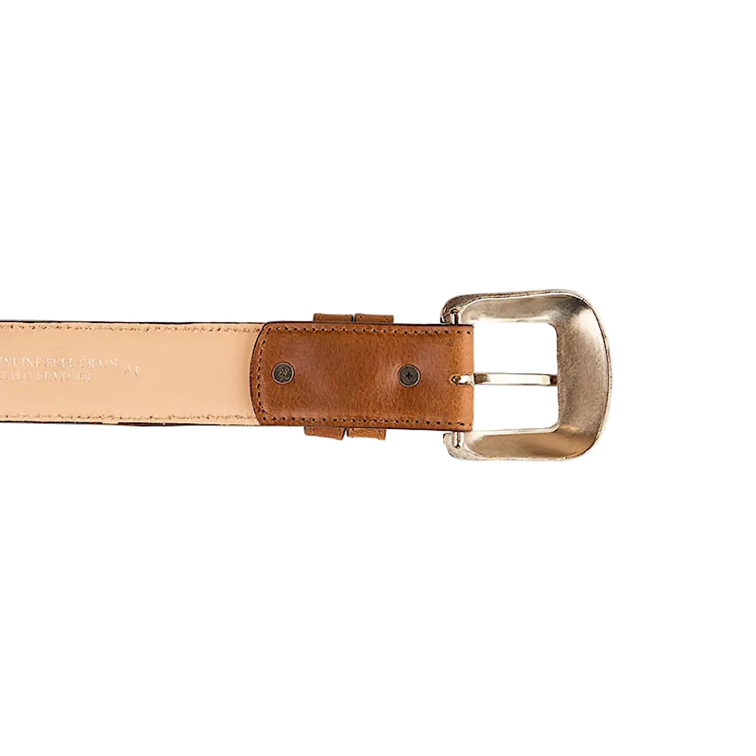 Ringers Western Sheriff Belt - Brown / Silver - Image 3