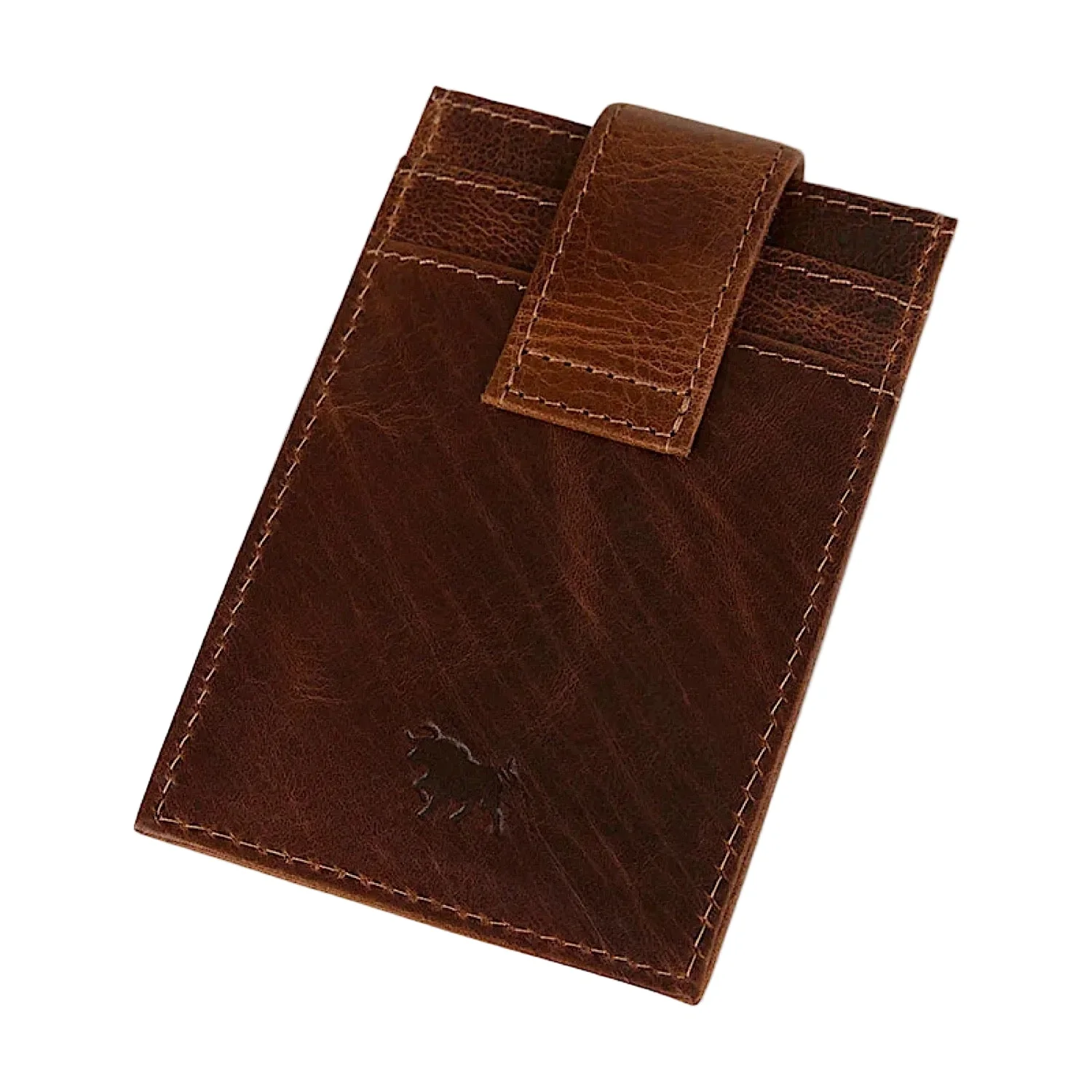 Ringers Western Toro Card Clip - Cognac - Image 2
