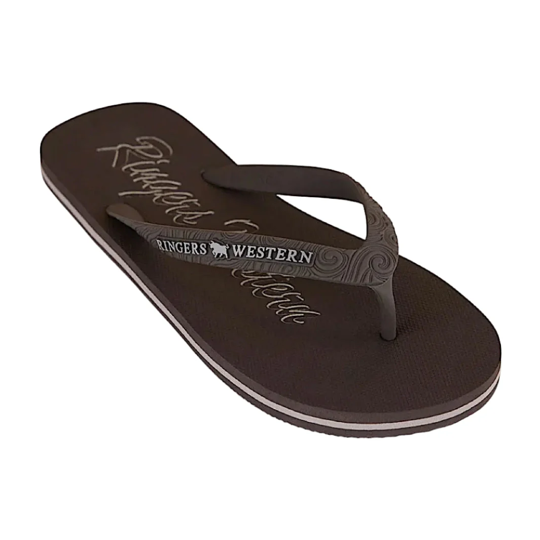 Ringers Western Unisex Combi Thong - Black/Grey - Image 3