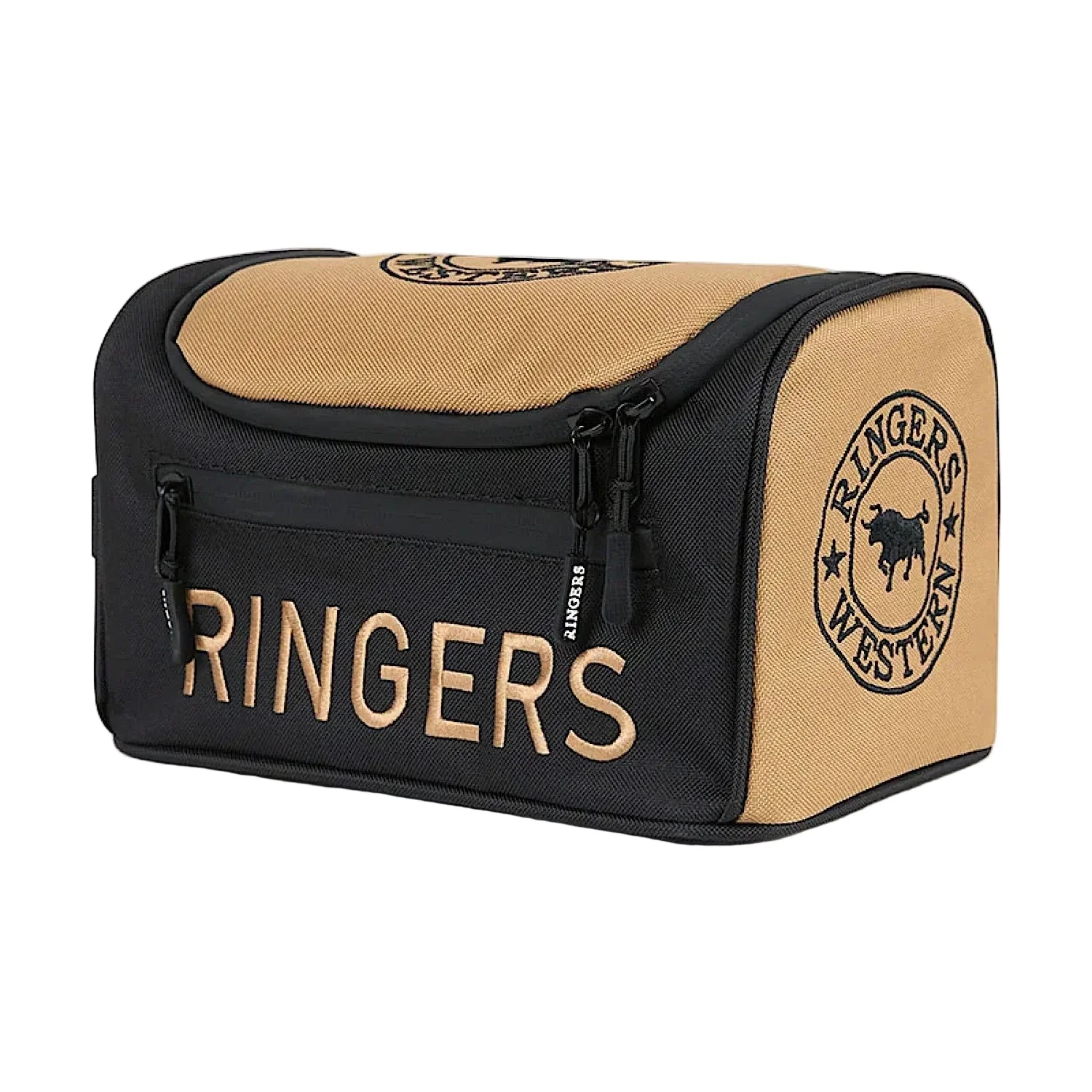 Ringers Western Unisex Occy Toiletry Bag - Black/Clay - Image 4