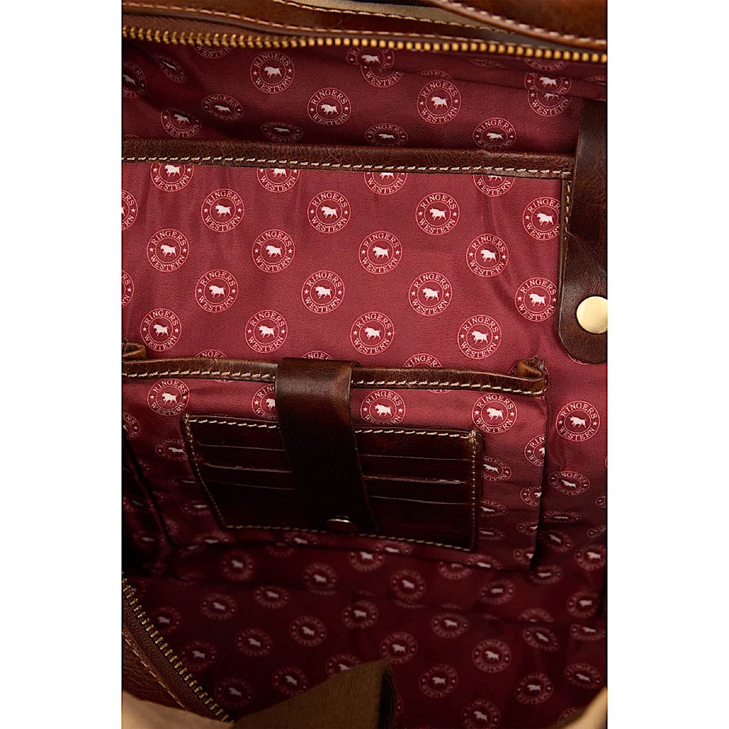 Ringers Western Waxicanvas Duffle Bag - Sand - Image 6