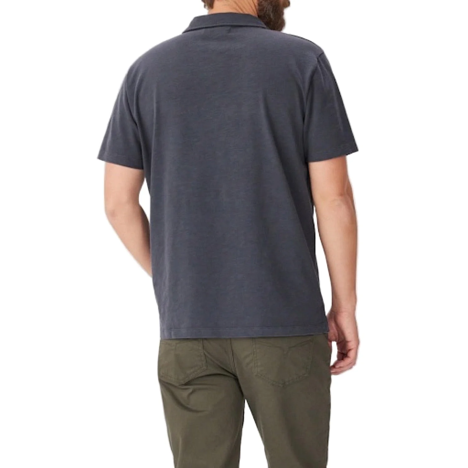 R.M. Williams Mens Lorne Polo - Vintage Black - Image 2