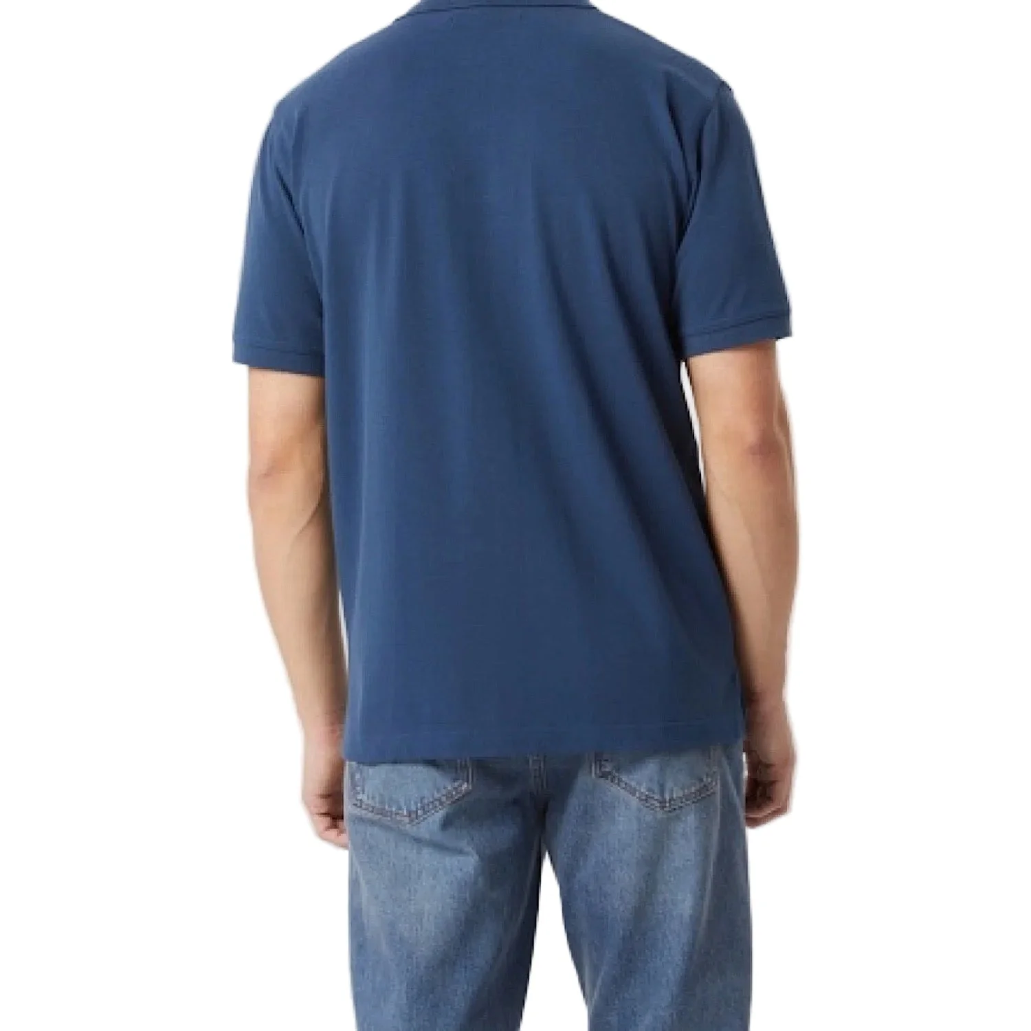 RM Williams Mens Rod Polo - Ensign Blue - Image 3