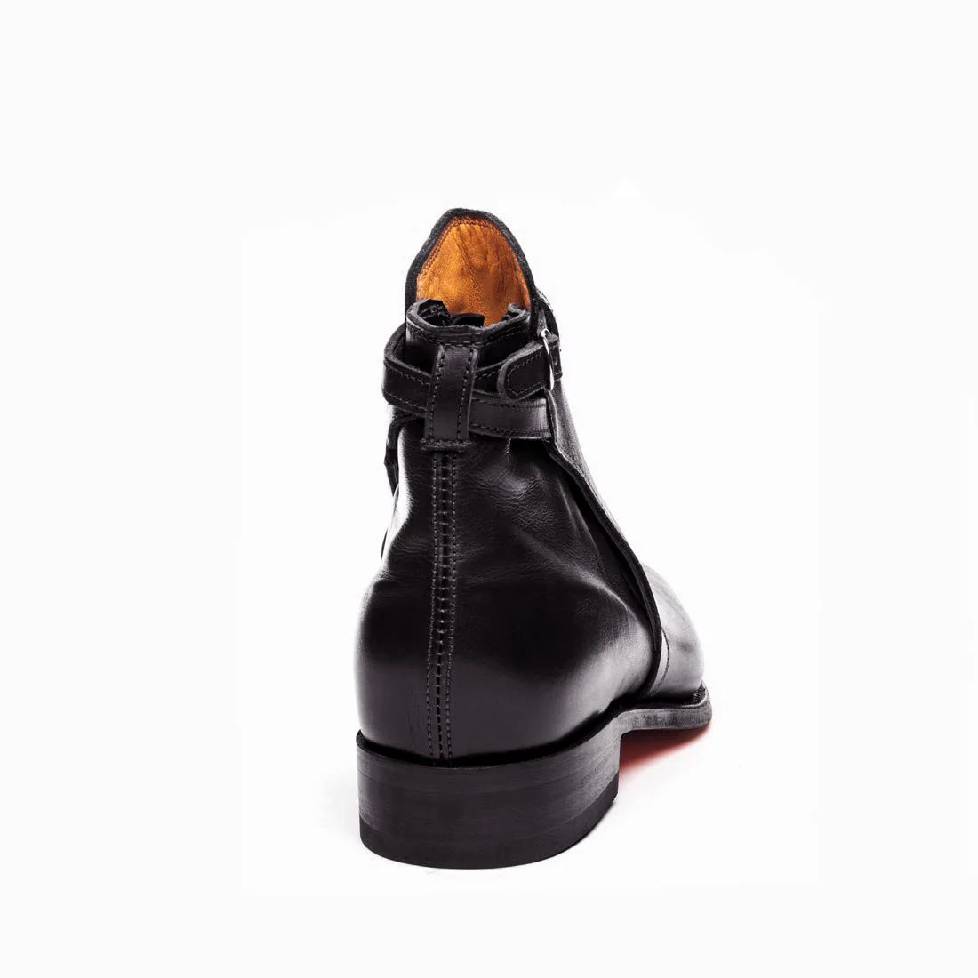 R.M. Williams Stockman's Buckle Boot - Black Leather - Image 3