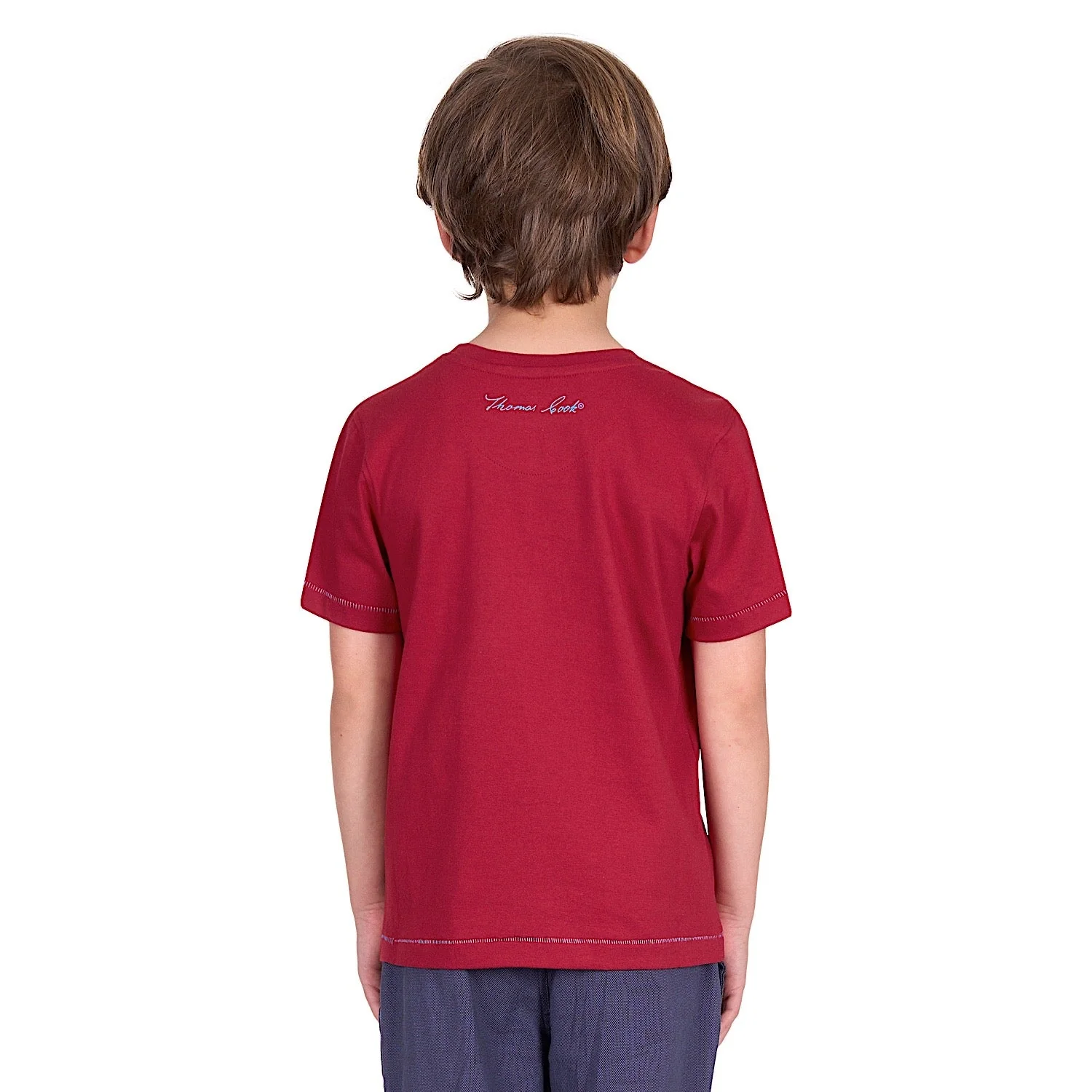 Thomas Cook Boy's Nicholas Tee - Red - Image 3