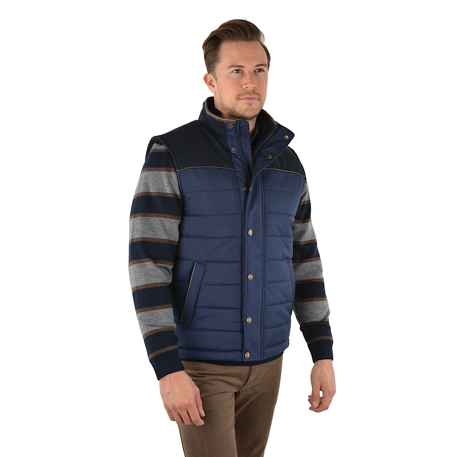 Thomas Cook Mens Aitkins Vest Navy - Image 2
