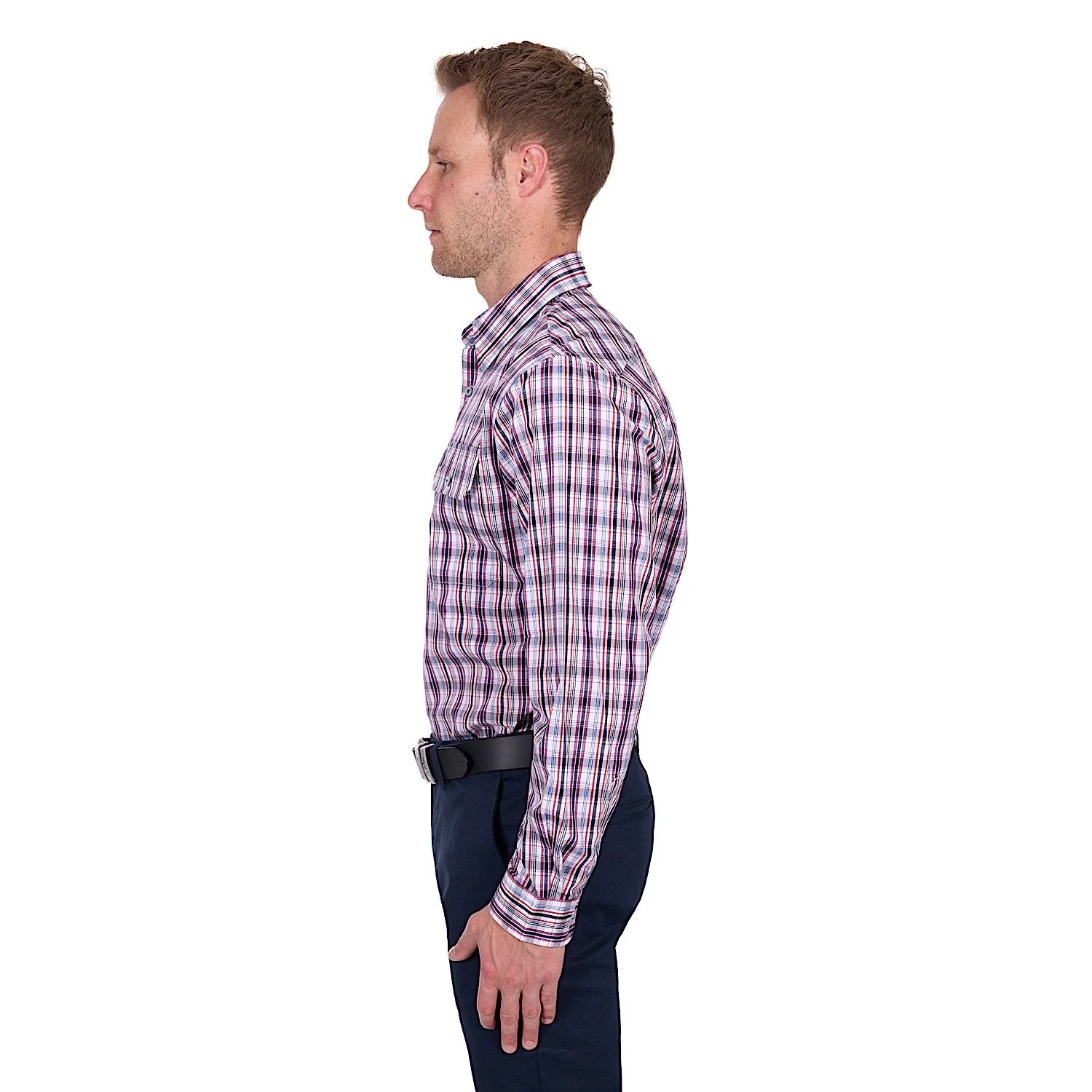 Thomas Cook Men's Jeff Shirt - Navy/Red - Image 3