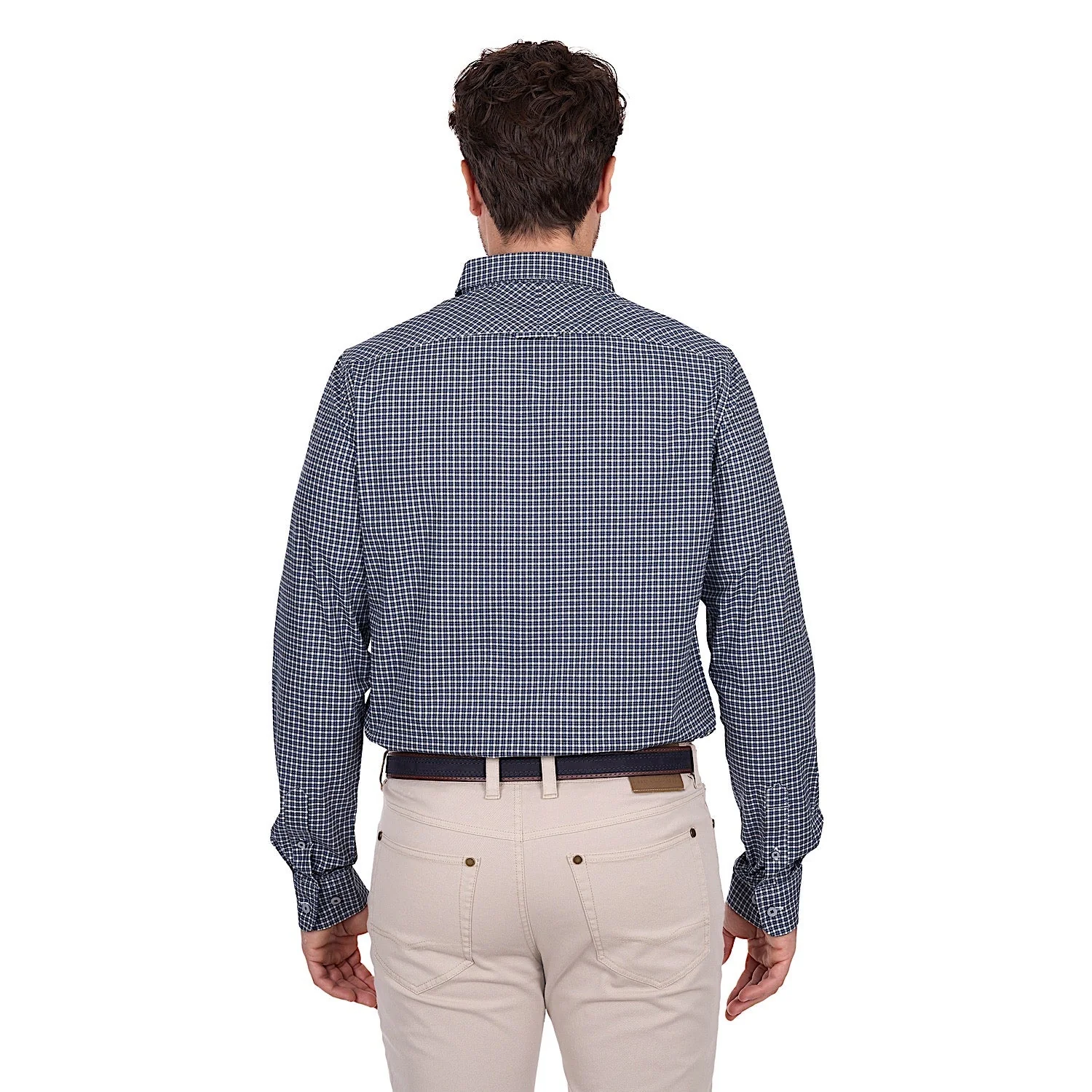 Thomas Cook Men's Ryan Tailored Shirt - Navy / Blue - Image 2